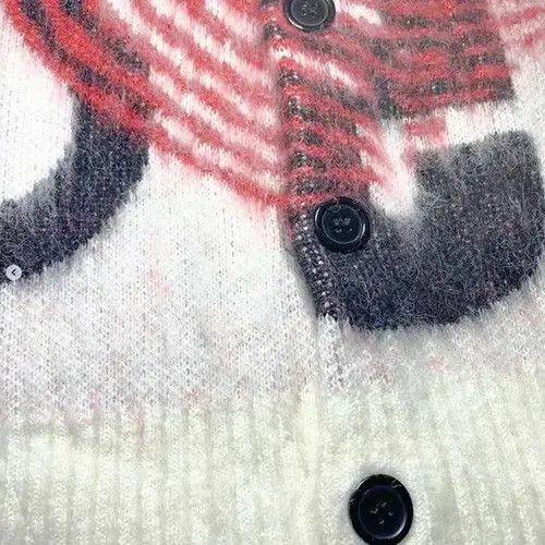 Japanese Brand × Vintage Harajuku V-Neck Knitwear Sweaters Size US L / EU 52-54 / 3 - 3 Thumbnail