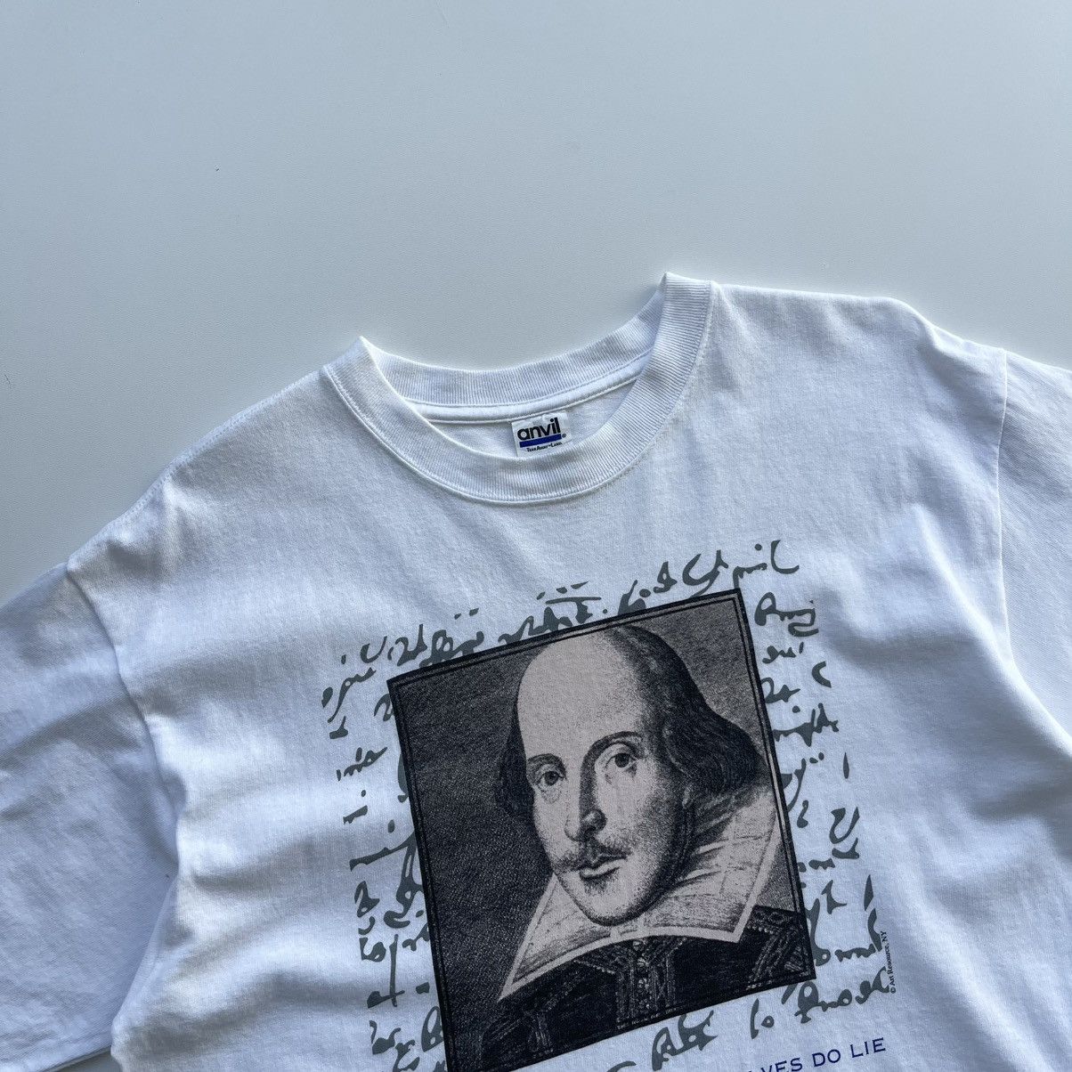 Anvil × Vintage Anvil William Shakespeare Romeo And Juliet Vintage T-Shirt Size US L / EU 52-54 / 3 - 2 Thumbnail