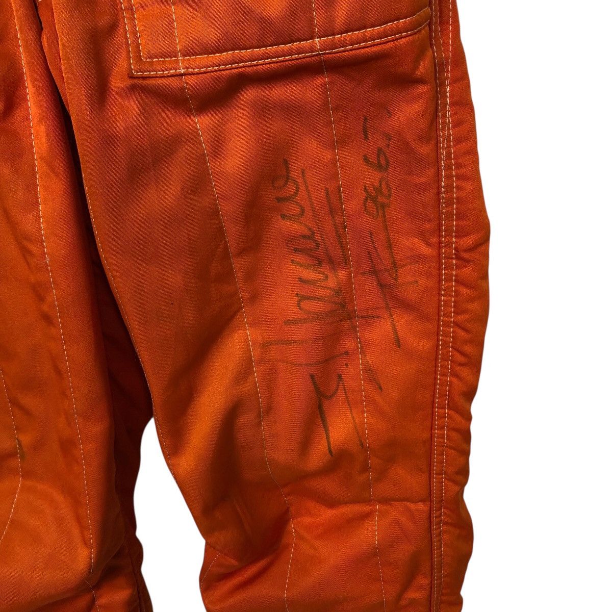 Vintage 📌Vintage Coverall Racing Wear Style Full Patches Nomex Size US 30 / EU 46 - 19 Thumbnail