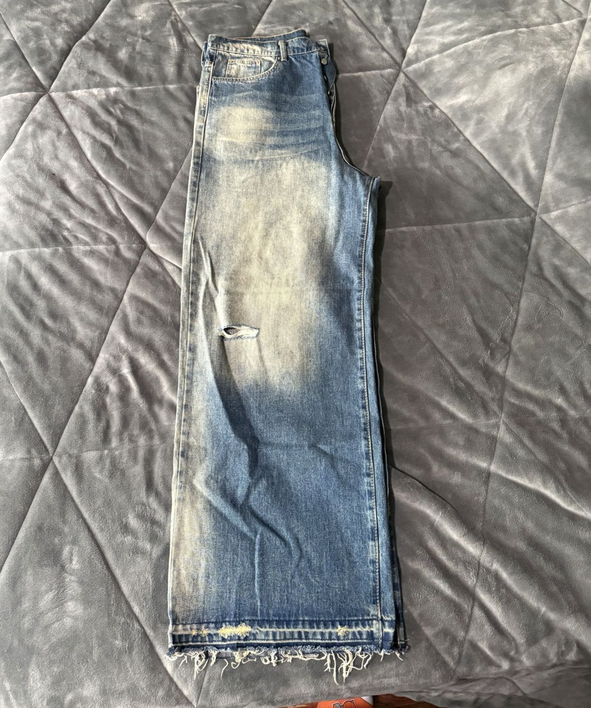 MNML MNML Baggy Rave Denim - Blue / 36 Size US 36 / EU 52 - 1 Thumbnail