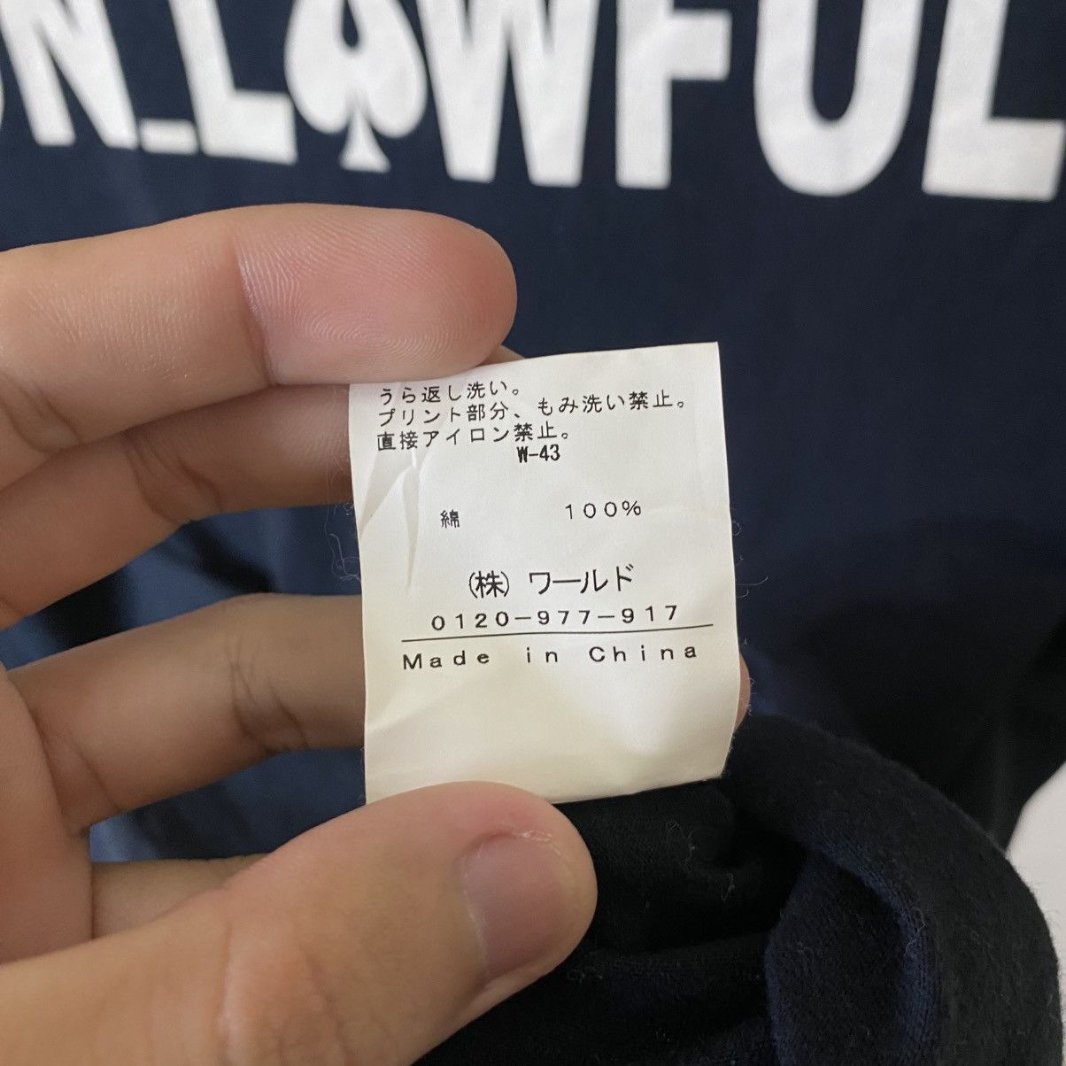 Boycott Boycott UNLAWFUL Graphic Tee Ifsixwasnine Cyber Punk Style Size US S / EU 44-46 / 1 - 5 Thumbnail