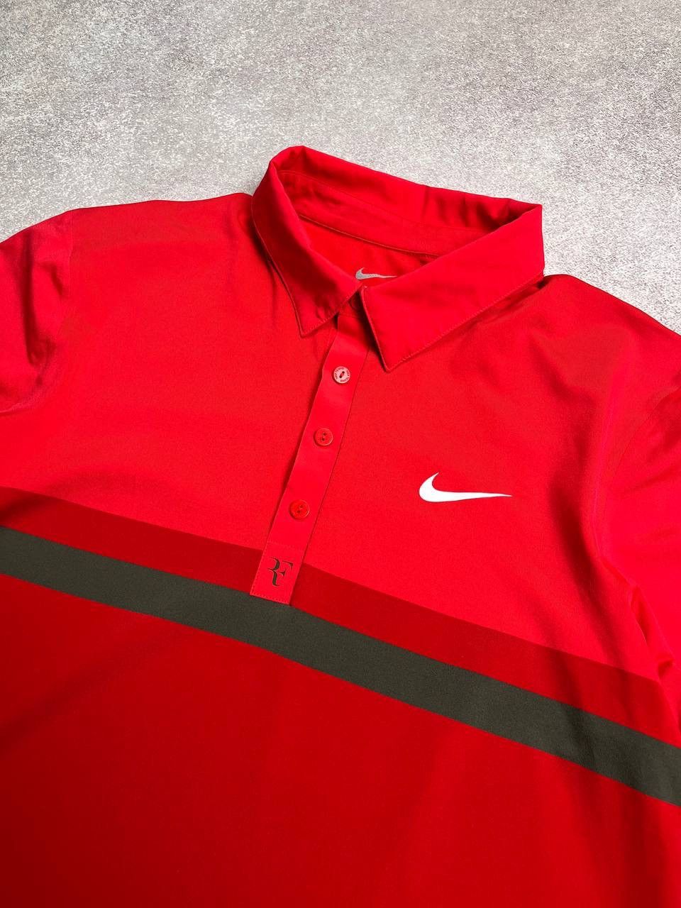 Nike VINTAGE NIKE CHALLENGE COURT RED TENNIS POLO SHORT M Size US M / EU 48-50 / 2 - 3 Thumbnail