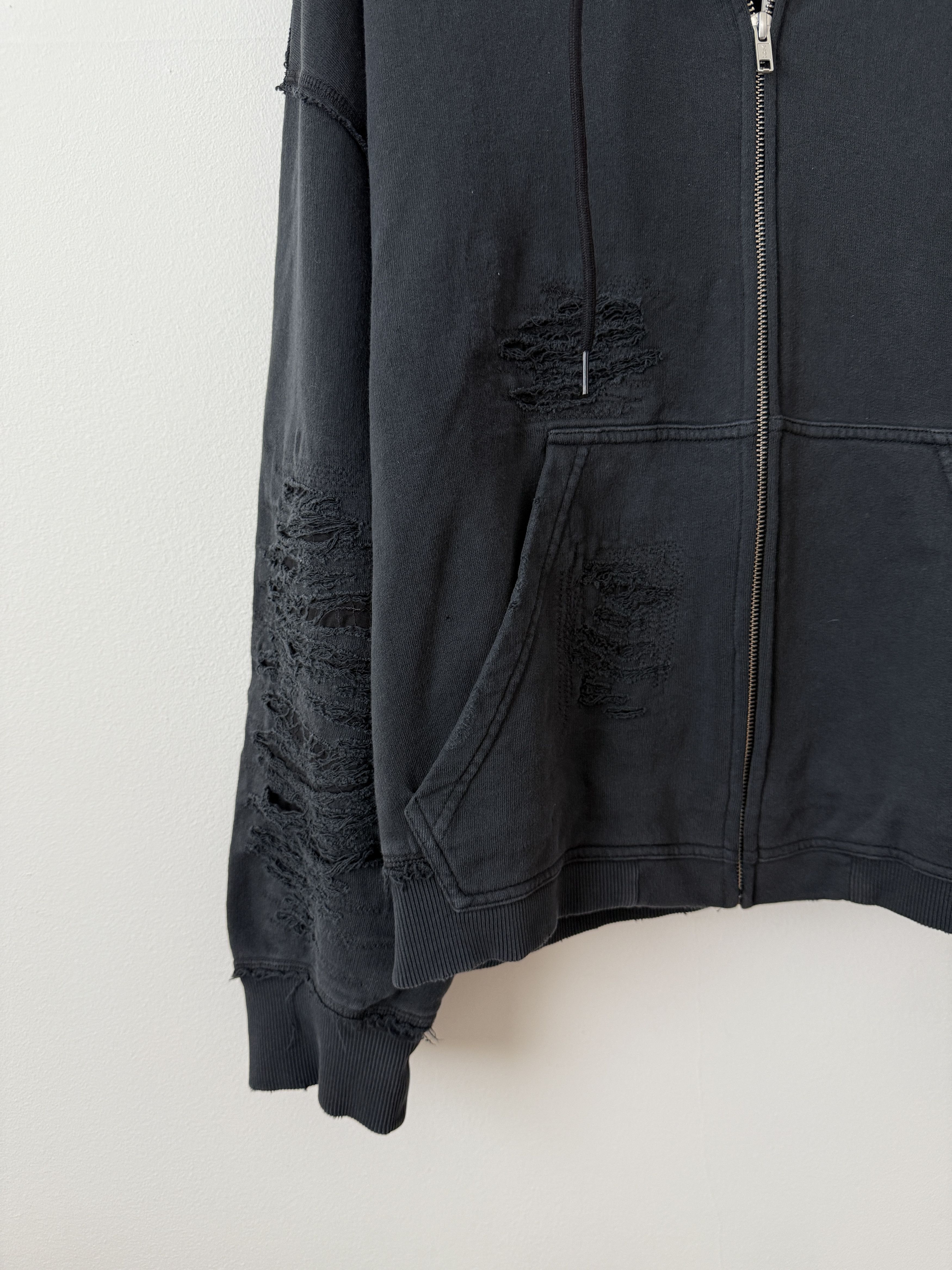 MM6 Distressed Hoodie Size US M / EU 48-50 / 2 - 19 Thumbnail