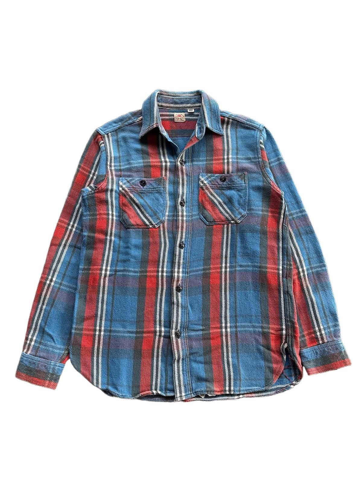 Sugar Cane Sugar Cane Button Up Flannel Shirt Size US M / EU 48-50 / 2 - 1 Thumbnail