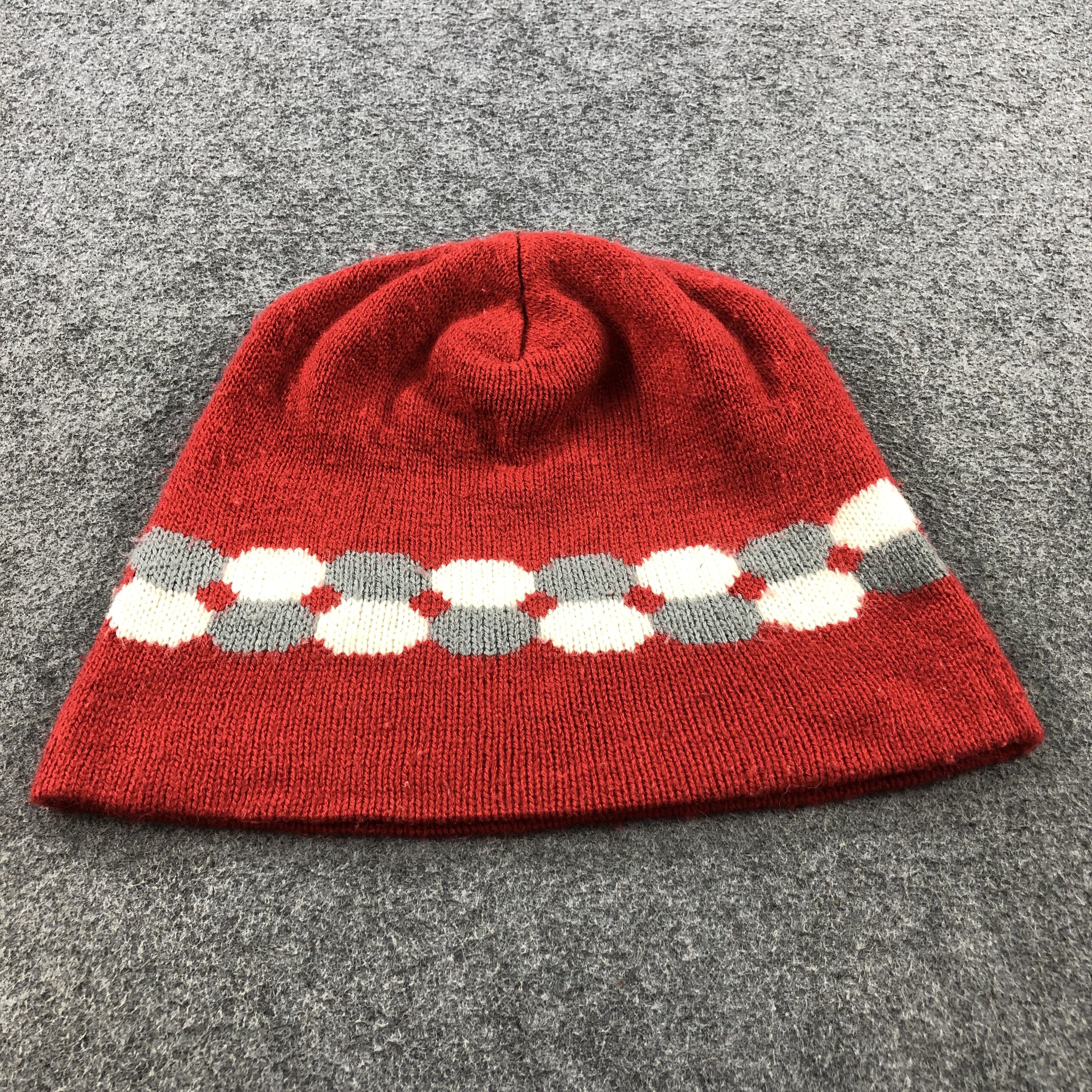 Vintage Split Beanie Snowcap Snow Hat B83 Size ONE SIZE - 3 Thumbnail