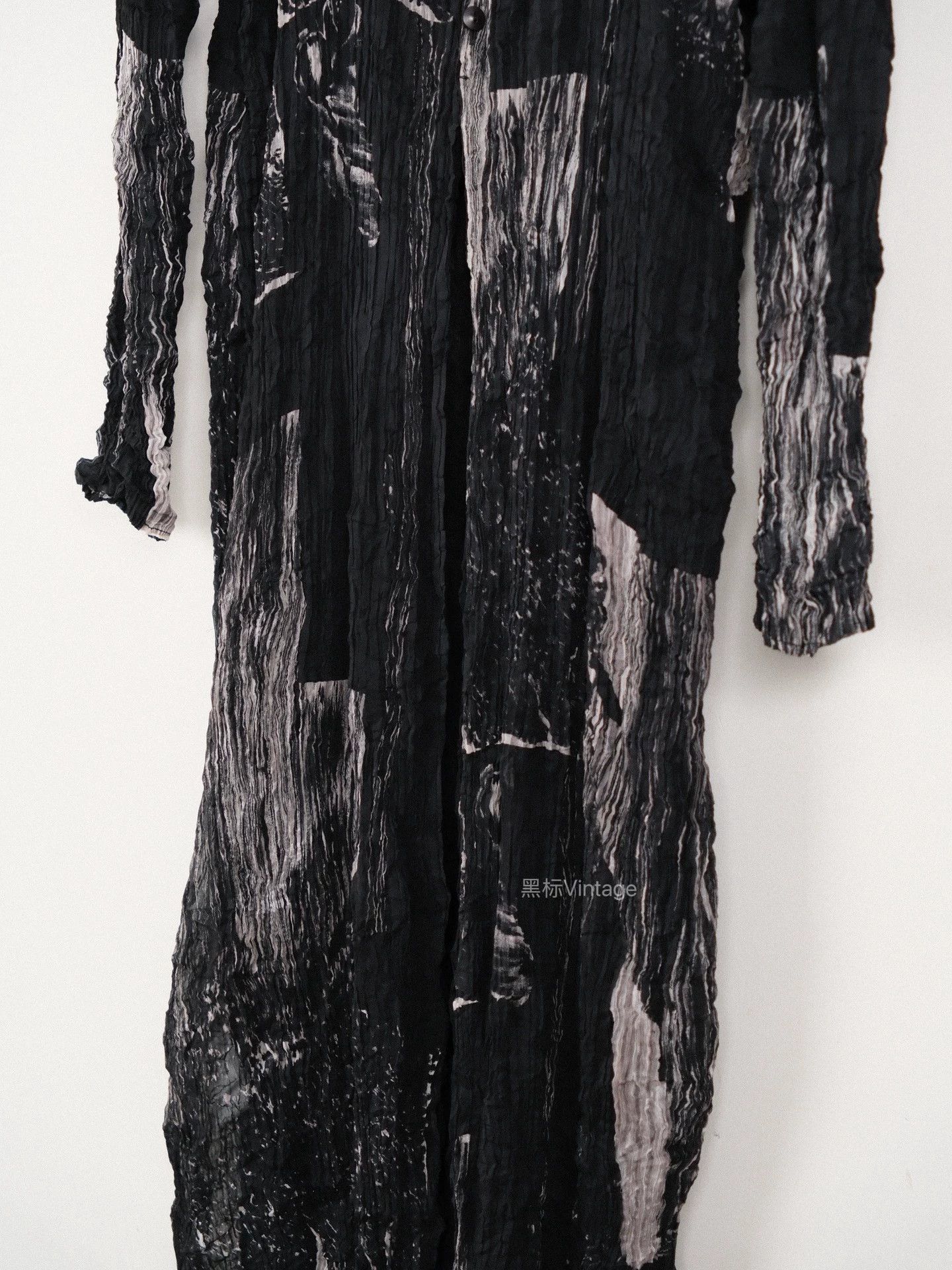 Issey Miyake Issey Miyake 96aw Archive Inkblot Pleat Cardigan Women's Size M / US 6-8 / IT 42-44 - 8 Thumbnail