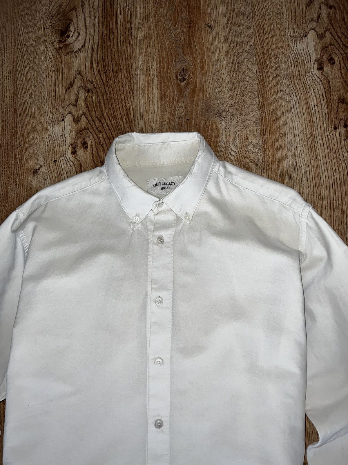 Our Legacy OUR LEGACY Shirt Button Up Long Sleeve A2328 Size US L / EU 52-54 / 3 - 5 Thumbnail