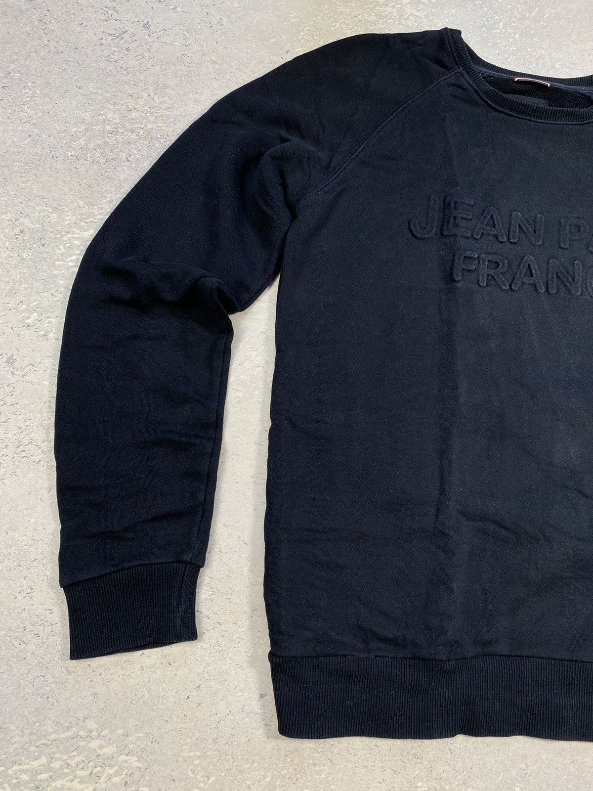 Jean Paul Gaultier Jean Paul Blue Men’s Sweatshirt With Big Centre Logo Size S Size US S / EU 44-46 / 1 - 3 Thumbnail