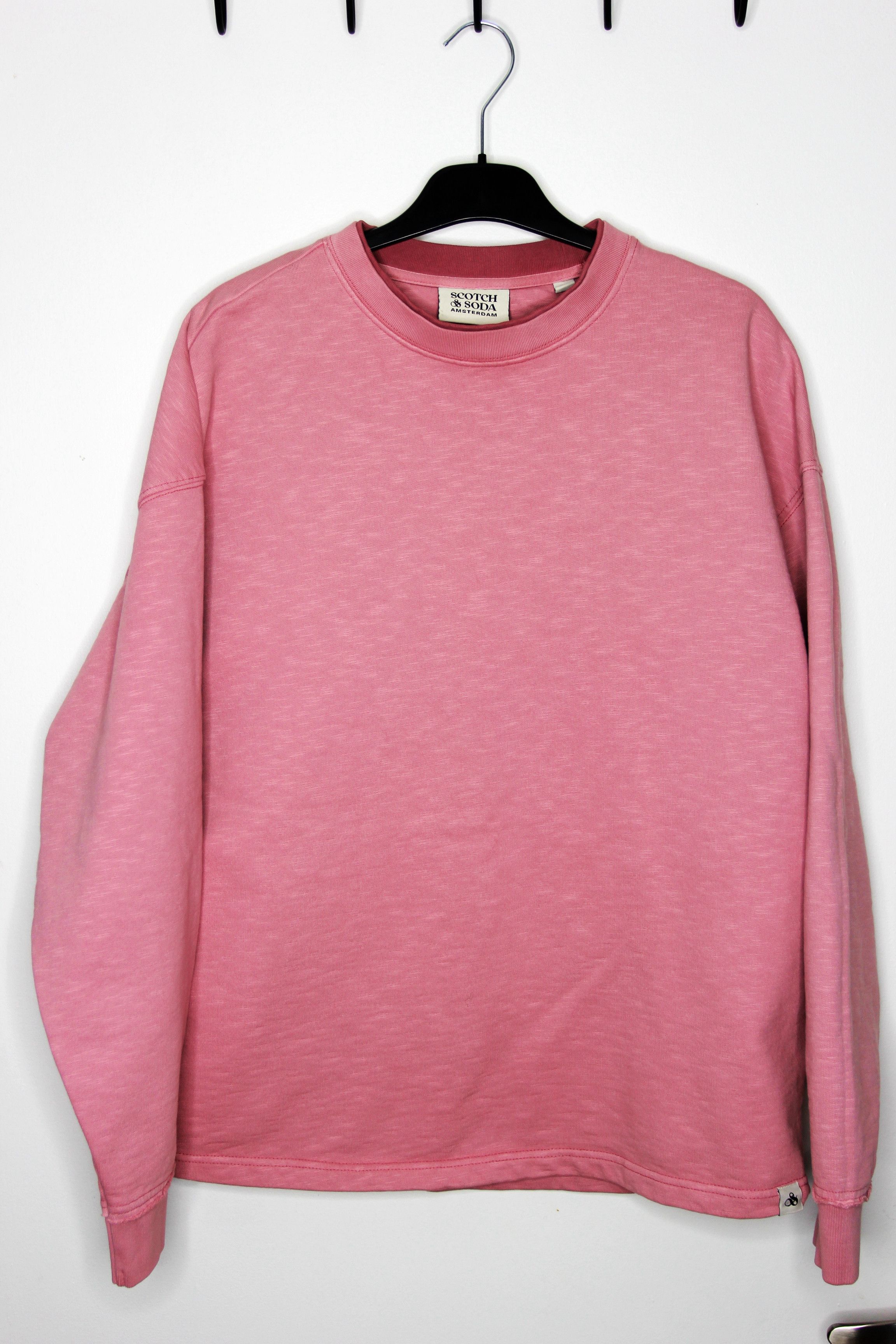 Scotch & Soda BNWT AW24 SCOTCH & SODA PINK SWEATSHIRT S Size US S / EU 44-46 / 1 - 2 Thumbnail