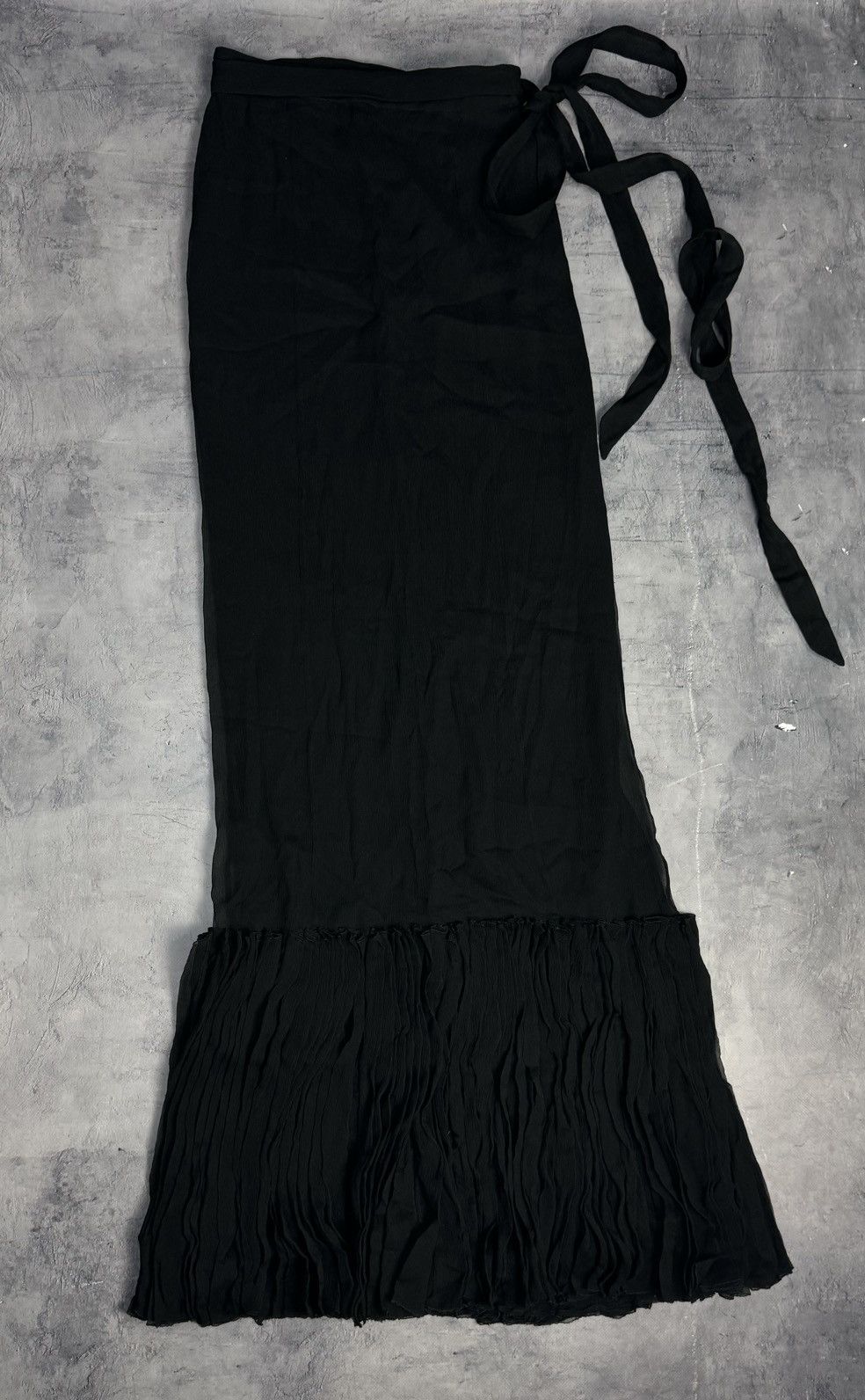 Rare Vintage Burberry Prorsum Maxi Skirt 100%Silk