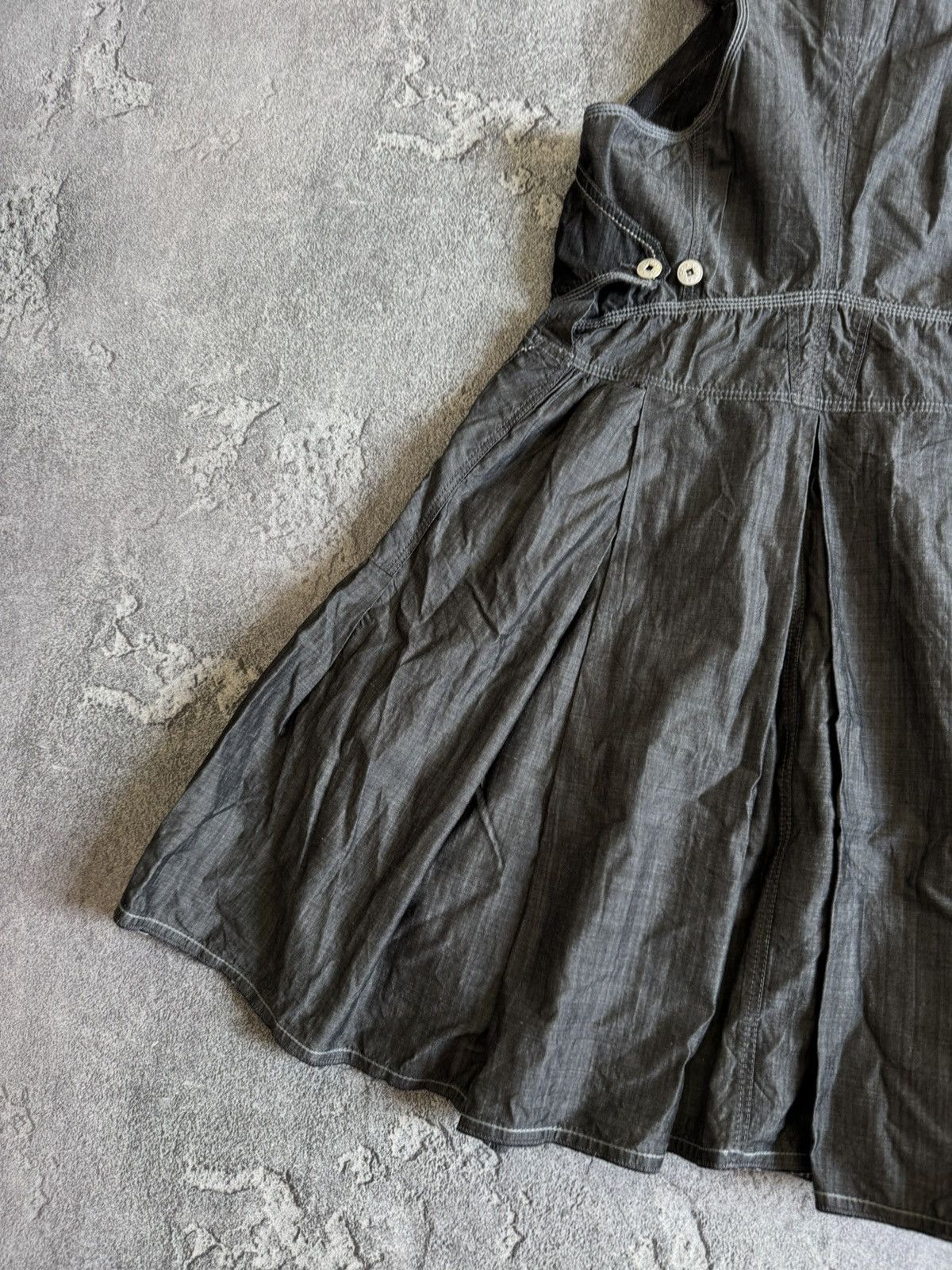 Designer × Marithe + Francois Girbaud Marithe Francois Girbaud D34/USA26 Avantgarde dress bondage Size M / US 6-8 / IT 42-44 - 17 Thumbnail