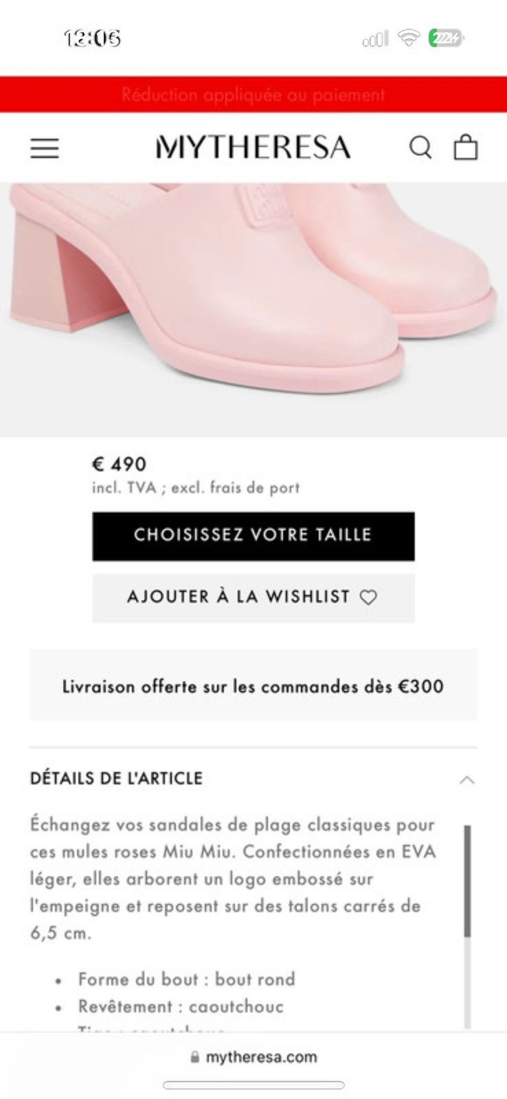 Miu Miu Miu Miu mules Size US 7 / IT 37 - 6 Thumbnail
