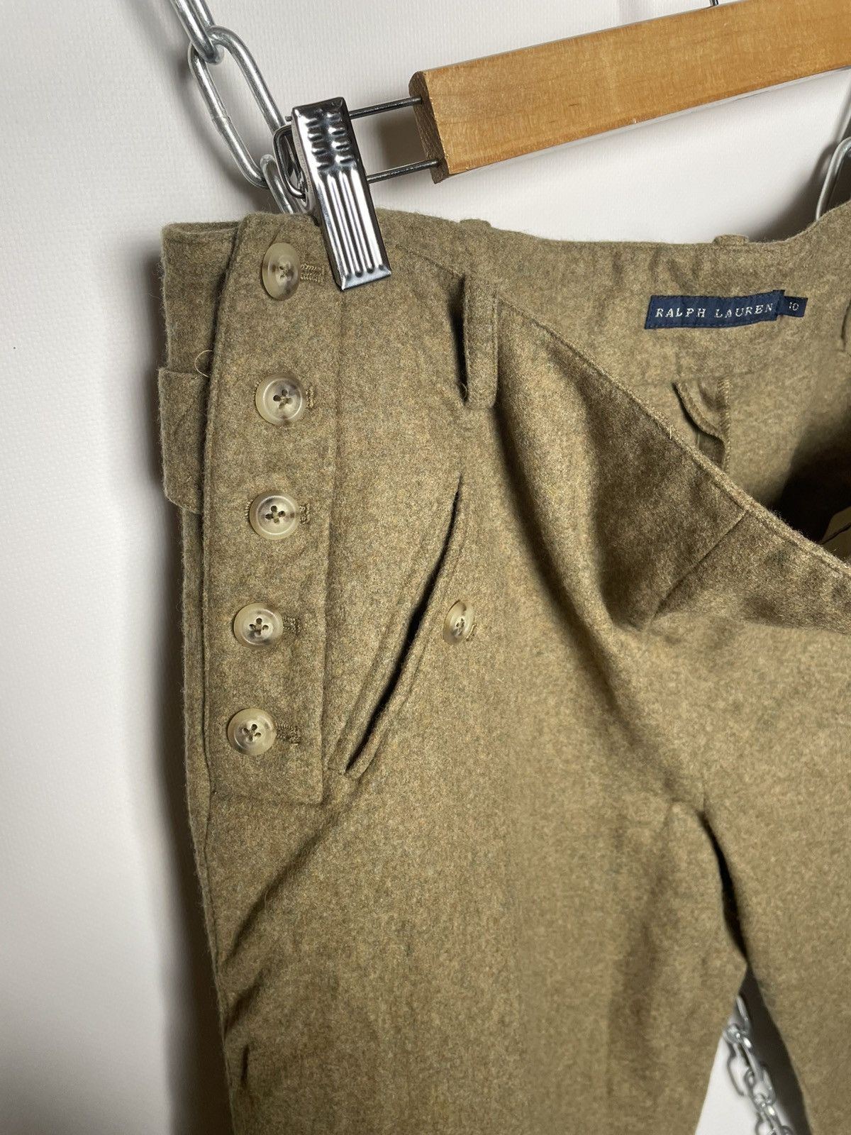 Ralph Lauren Vintage Ralph Lauren Wool Cashmere Pants Size 32" / US 10 / IT 46 - 6 Thumbnail