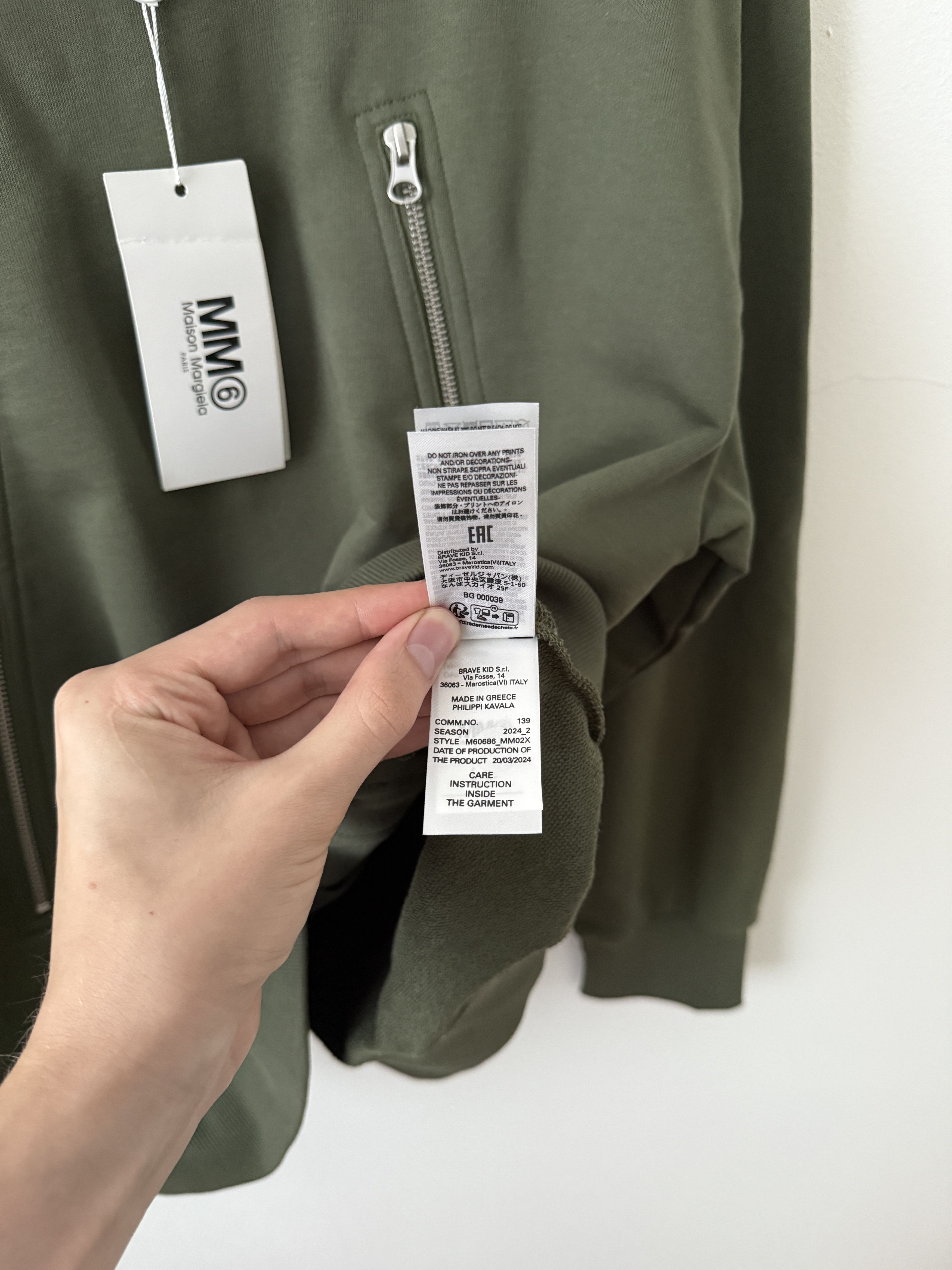 Maison Margiela MM6 5 Zip Crewneck Size US M / EU 48-50 / 2 - 13 Thumbnail