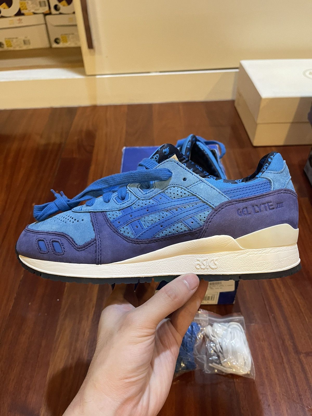 Asics New!!! Hanon x ASICS Gel Lyte 3 Size US 9 / EU 42 - 5 Thumbnail