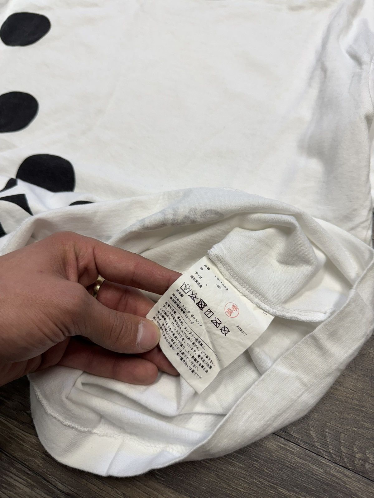Comme des Garcons COMME DES GARCON "THE MET" TEE Size US L / EU 52-54 / 3 - 4 Thumbnail