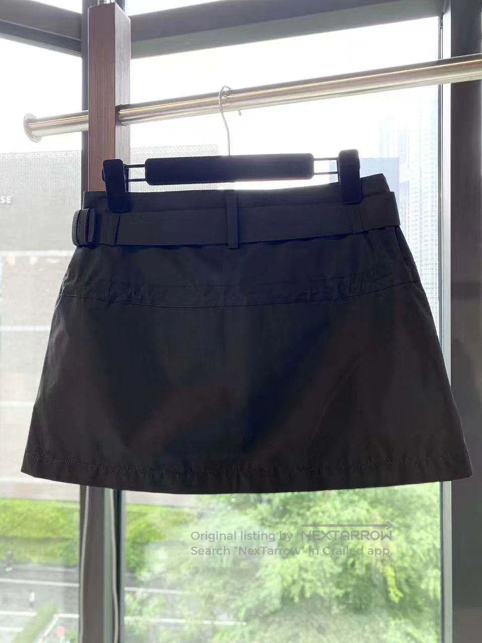 Prada Prada Nylon Cargo Skirt with Belt| Size 26" / US 2 / IT 38 - 3 Thumbnail