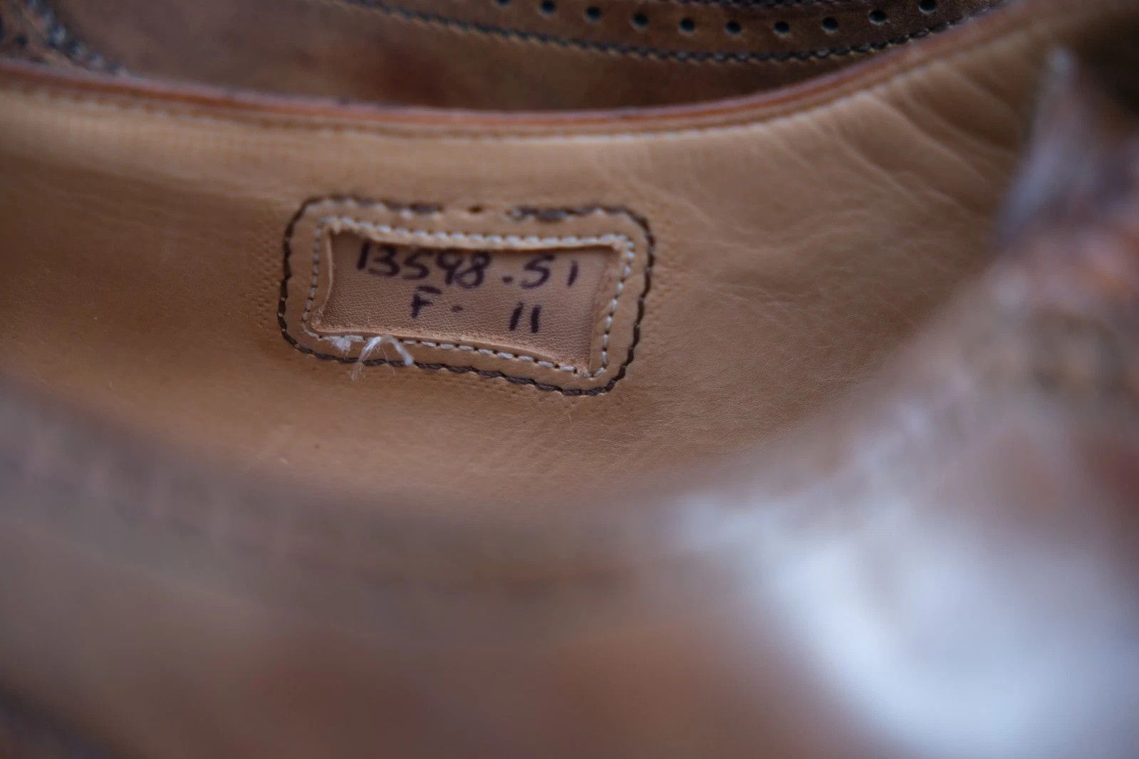 Santoni New Santoni Brown Exotic Leather Oxford UK 11 EU 45 US 12 Size US 12 / EU 45 - 10 Thumbnail