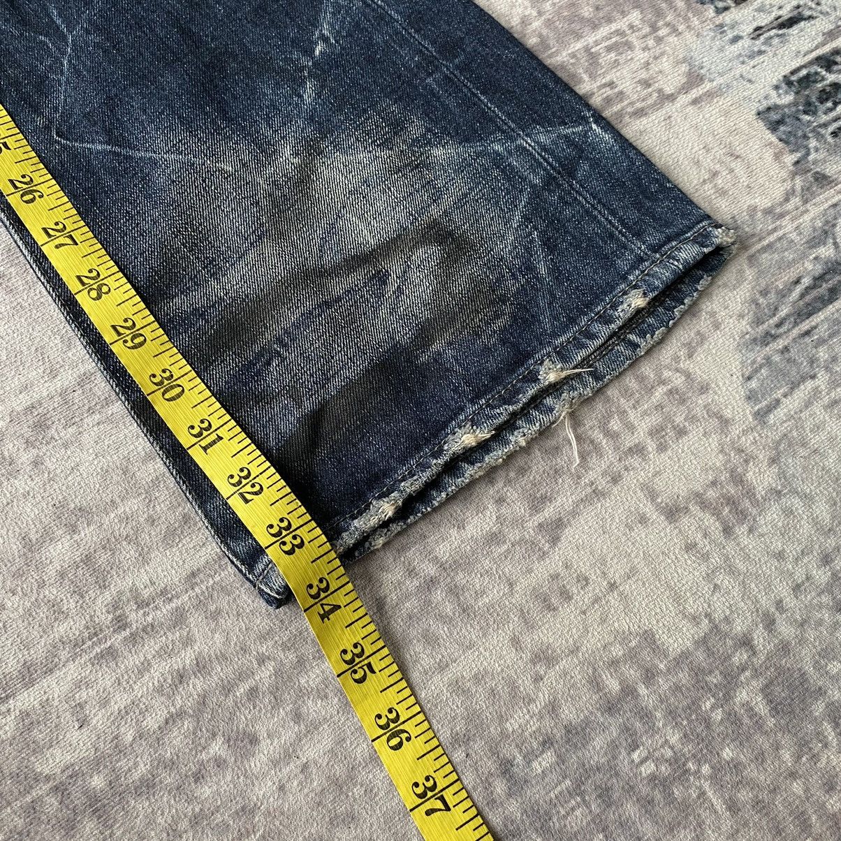 CIVARIZE Civarize Flare Black Wax Denim Jeans Size US 31 - 20 Thumbnail