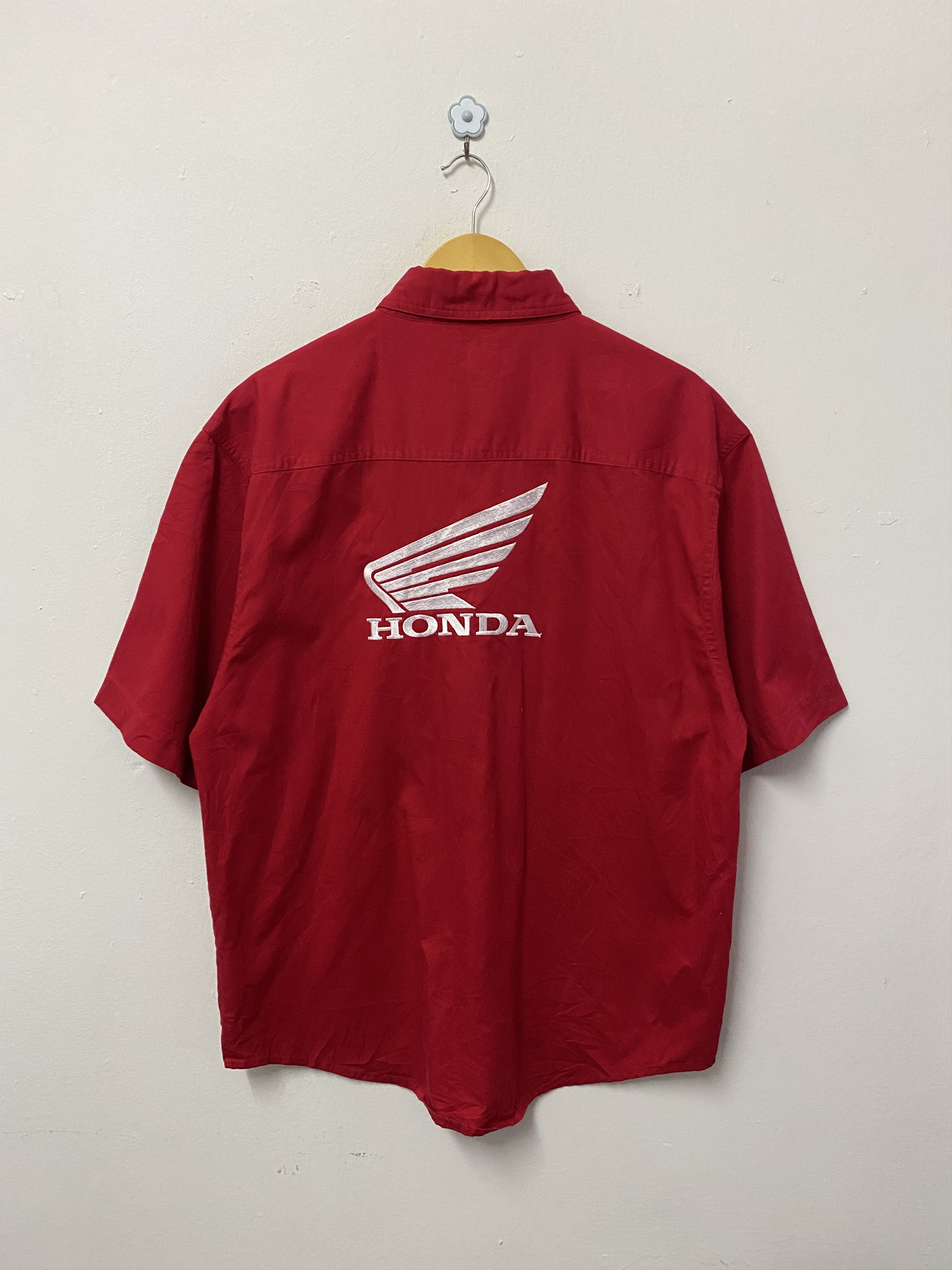 Honda Vintage Tri-Mountain Embroidery Honda Shirts Size US L / EU 52-54 / 3 - 2 Thumbnail
