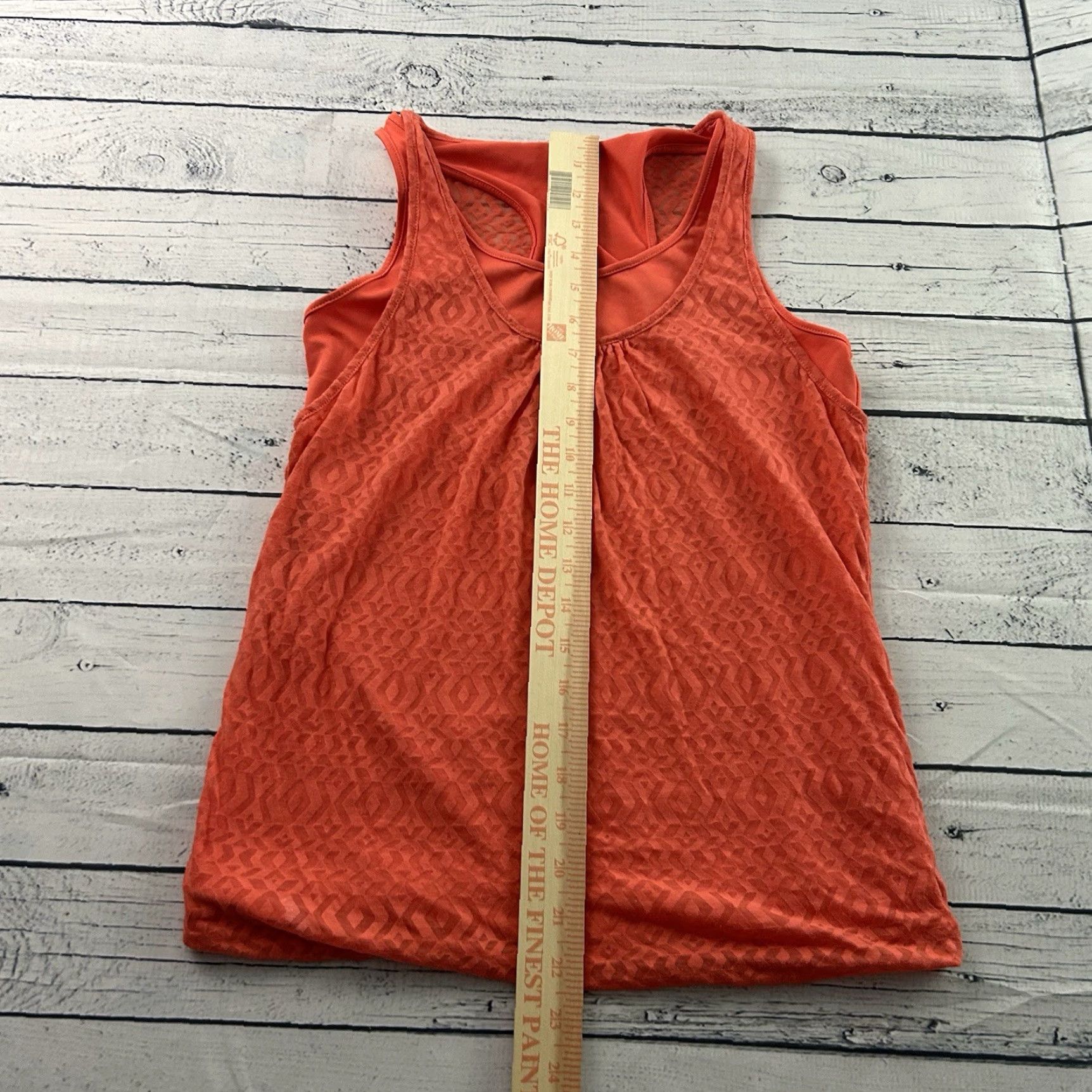 Prana prAna Sleeveless Mika Tank Top Women's S Peach Orange Tank Sleeveless Activewear Womens 90s? Size S / US 4 / IT 40 - 3 Thumbnail