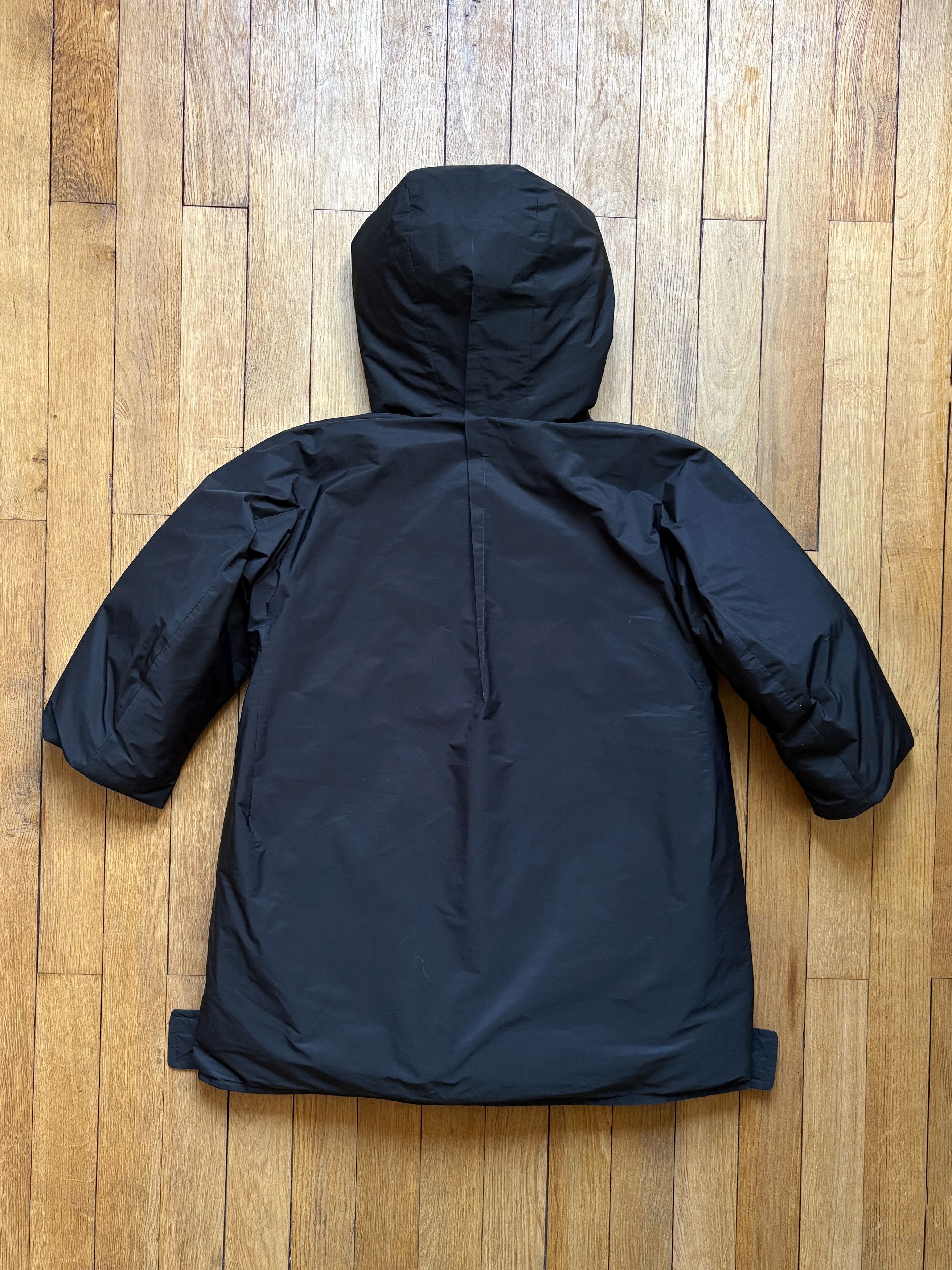Jil Sander Jil Sander mainline womens black nylon puffer coat Size L / US 10 / IT 46 - 2 Thumbnail