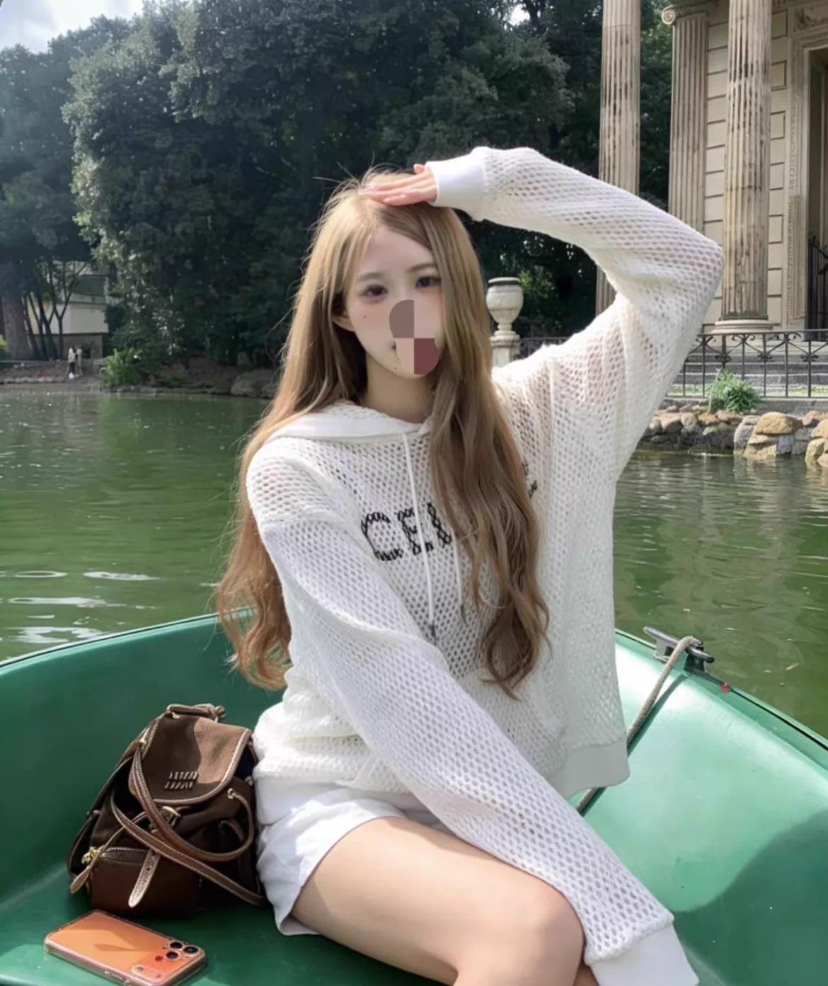 Celine Celine grid cut-out letter logo hoodie M Size M / US 6-8 / IT 42-44 - 2 Thumbnail