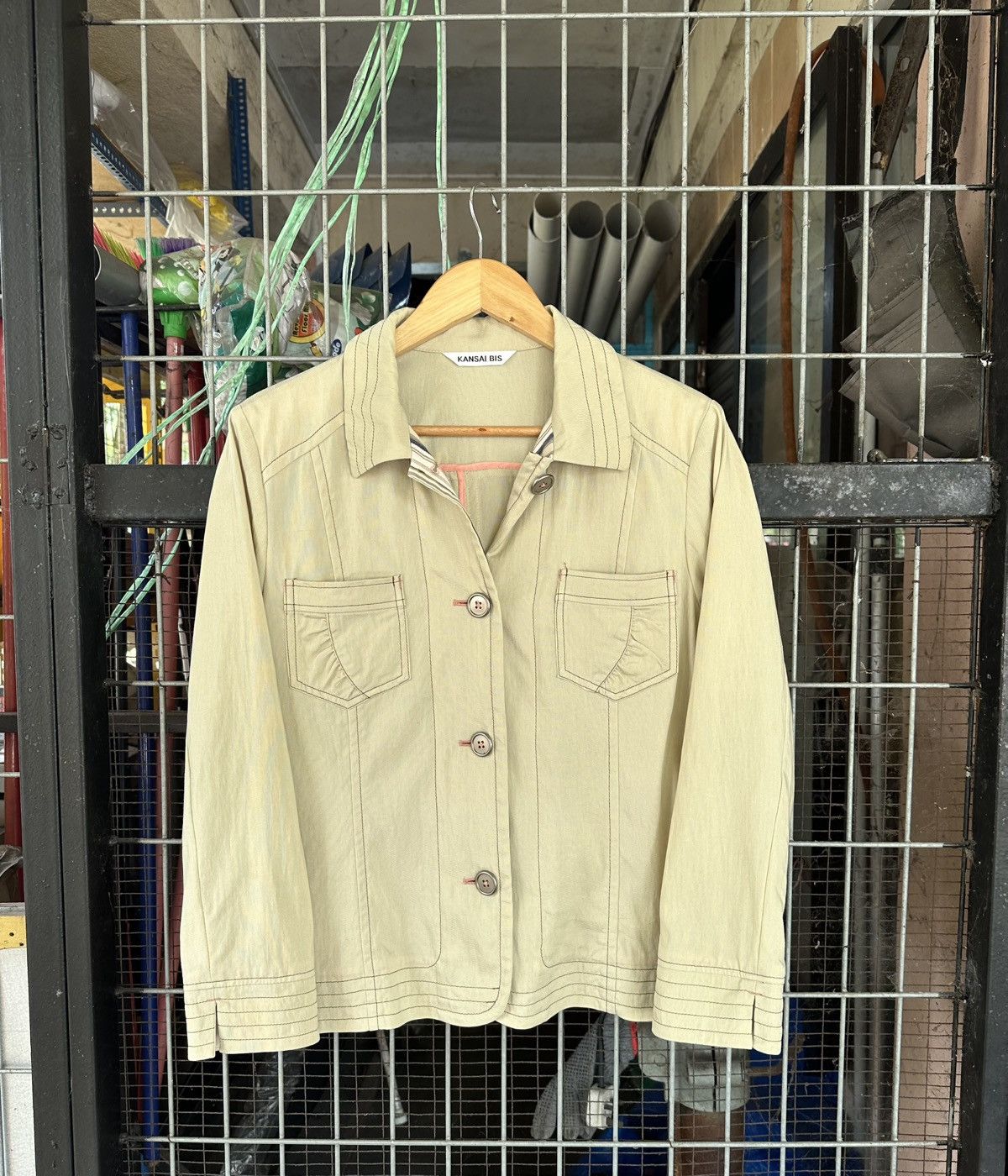Kansai Yamamoto 👹Vintage Kansai Bis Chore Jacket (Woman) Size US S / EU 44-46 / 1 - 3 Thumbnail
