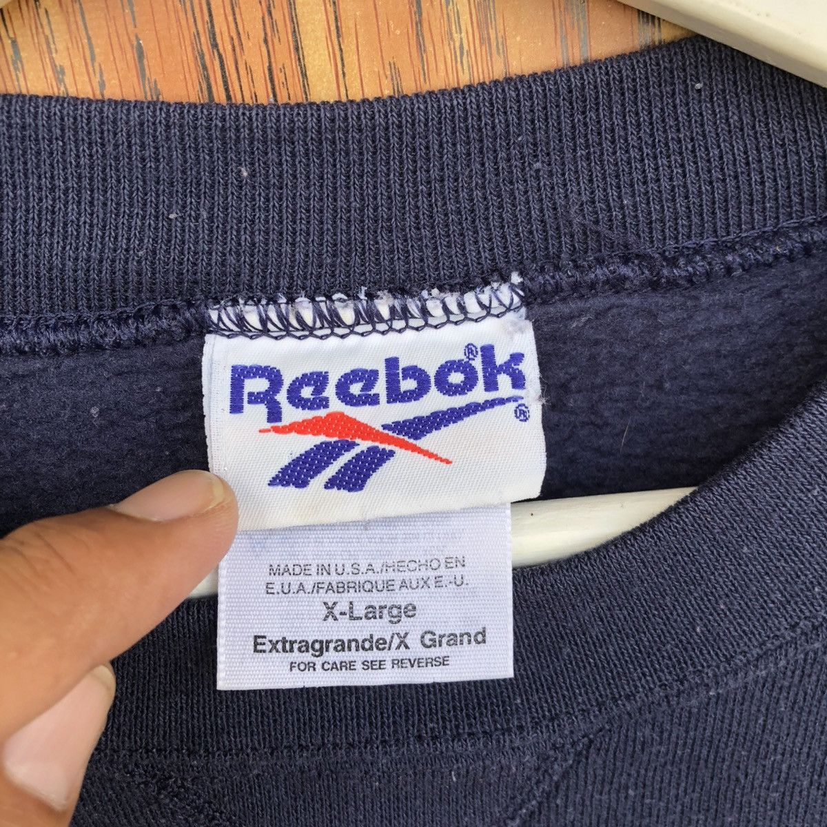 Reebok Vintage Reebok Crewneck Sweatshirt Pullover Size US XL / EU 56 / 4 - 5 Thumbnail