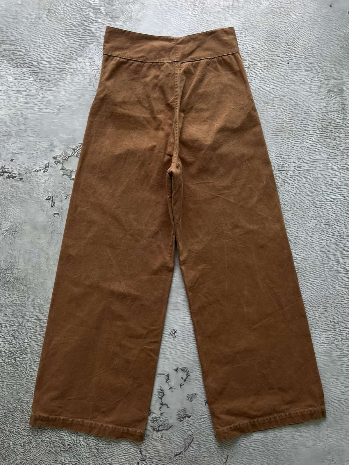 Scarti-Lab Scarti-Lab Mediterranean Manufactures Brown Pants Size US 27 - 5 Thumbnail