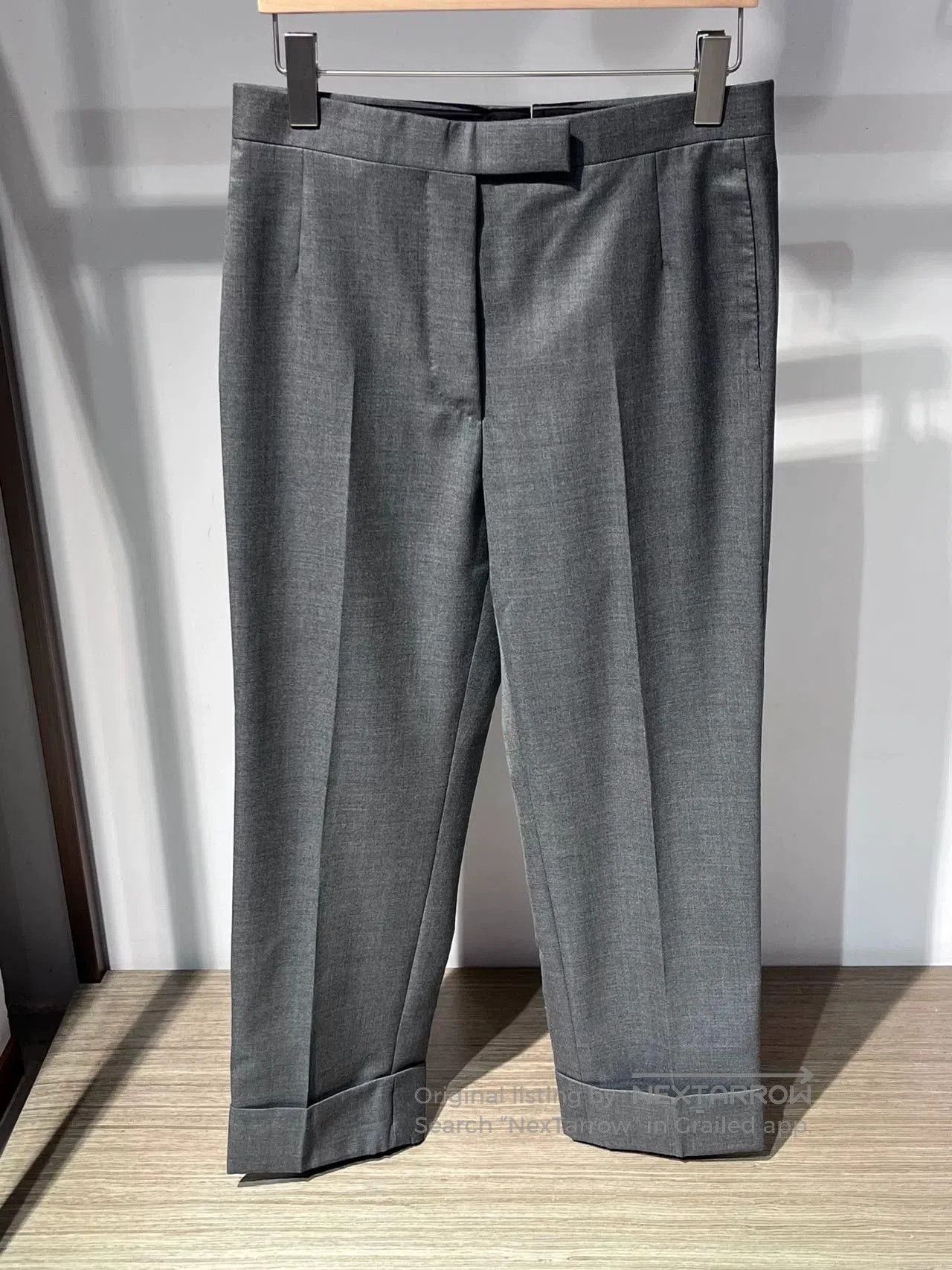 Thom Browne Thom Browne Gray Trousers Size 4. Size 41" - 3 Thumbnail