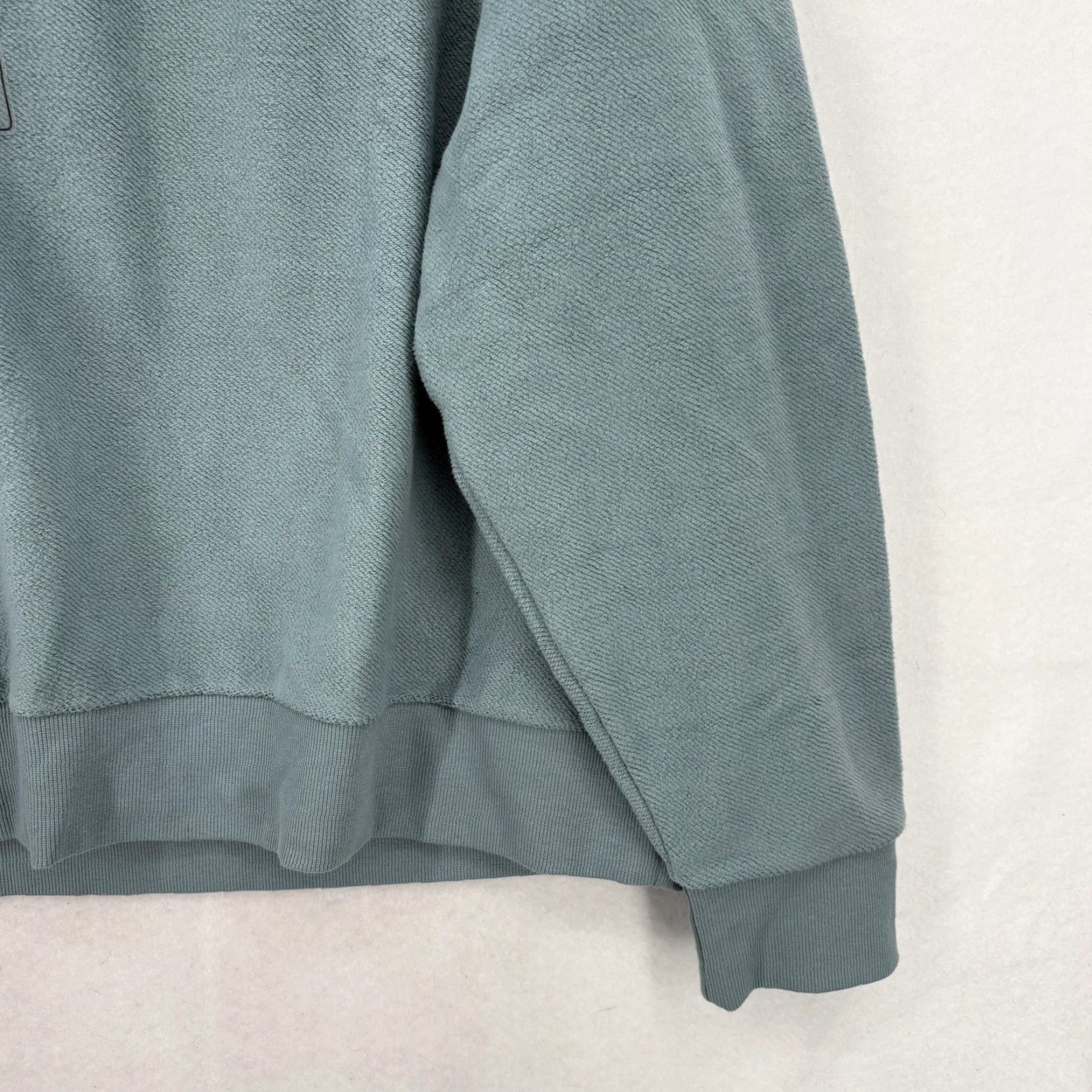 Under Armour Under Armour Hoodie Mens 2XL Green UA Icon Rev Terry Pullover Sweatshirt Loose Knit Crew Neck Hooded Top Pullover Mens Green Size US XXL / EU 58 / 5 - 3 Thumbnail