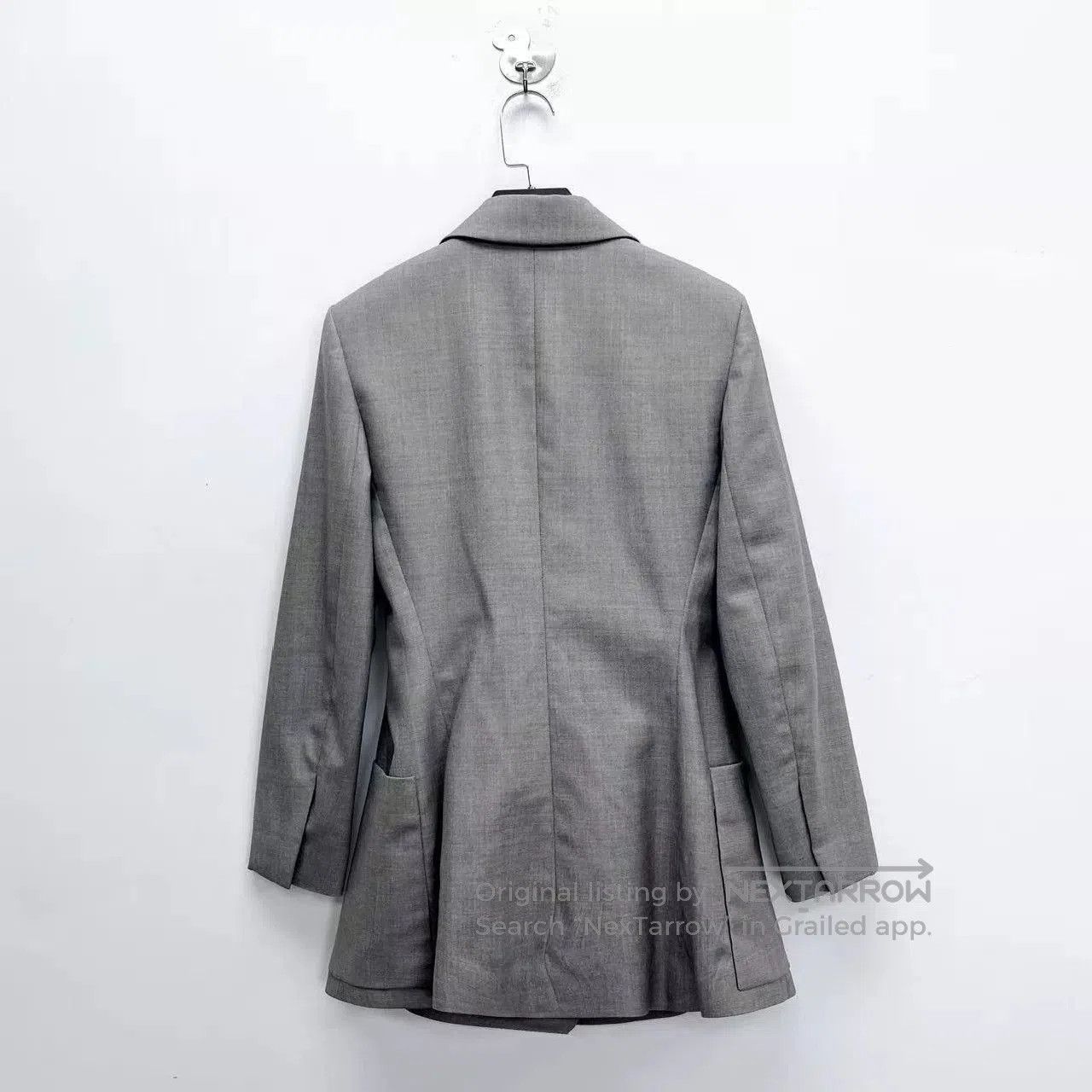 Louis Vuitton Louis Vuitton Runway Gray Double-Breasted Blazer. Size XXS / US 00 / IT 34 - 2 Thumbnail