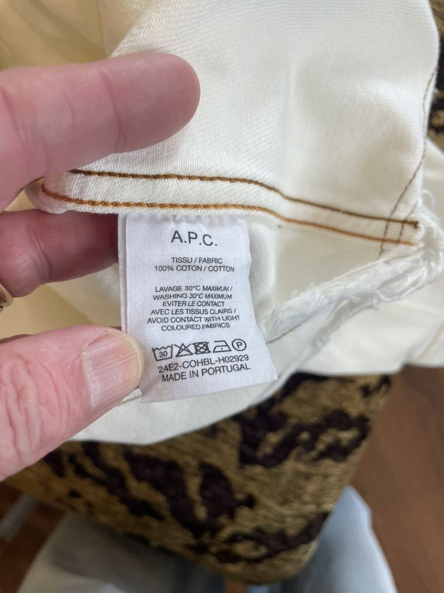 A.P.C. Sz M Boxy Cropped Denim Jacket Size M / US 6-8 / IT 42-44 - 5 Thumbnail