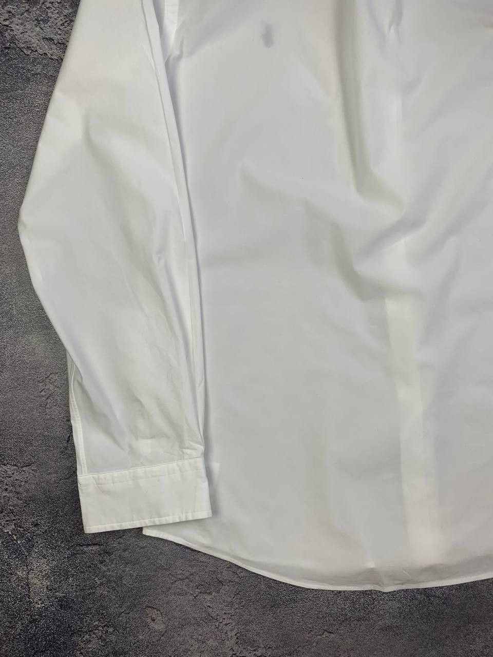 Polo Ralph Lauren Polo Ralph Lauren White Stretch Button Down Shirt Size US L / EU 52-54 / 3 - 14 Thumbnail
