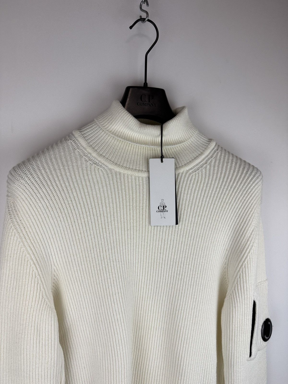 C.P. Company White C.P. Company turtleneck sweater (brand new with tags) Size US S / EU 44-46 / 1 - 3 Thumbnail