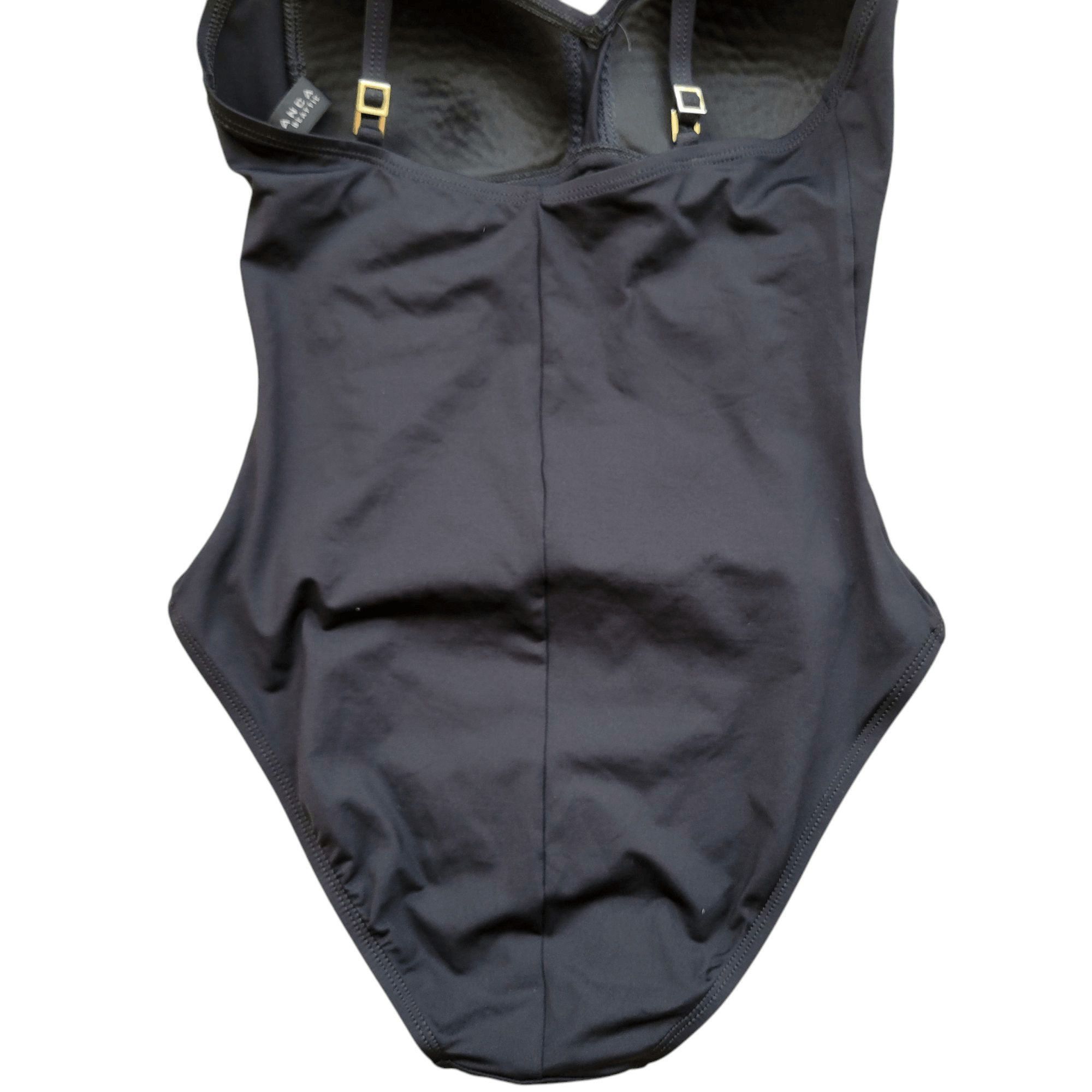 Other La Blanca by Rod Beattie Shirred One Swimsuit Size 6 Black Size ONE SIZE - 5 Thumbnail