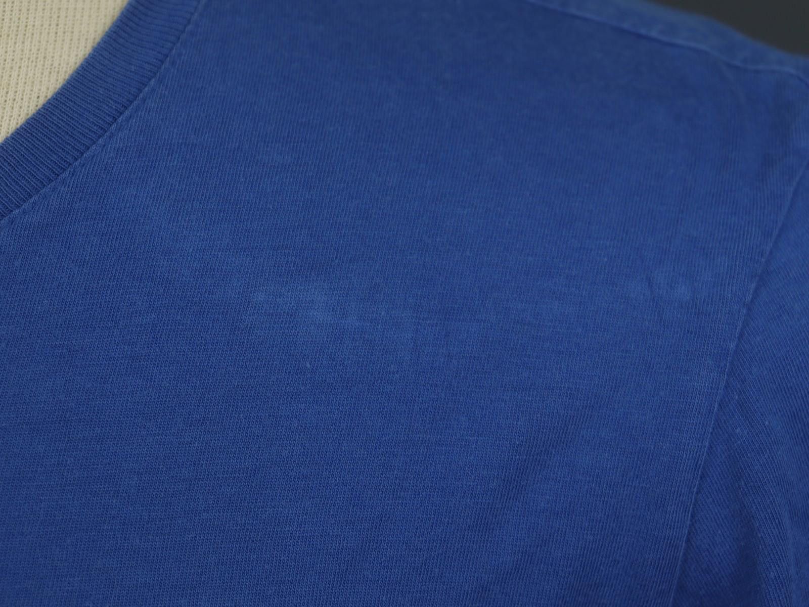 Lacoste Lacoste Blue Graphic Logo Cotton Crew Neck T-Shirt Size 4 Size US M / EU 48-50 / 2 - 6 Thumbnail