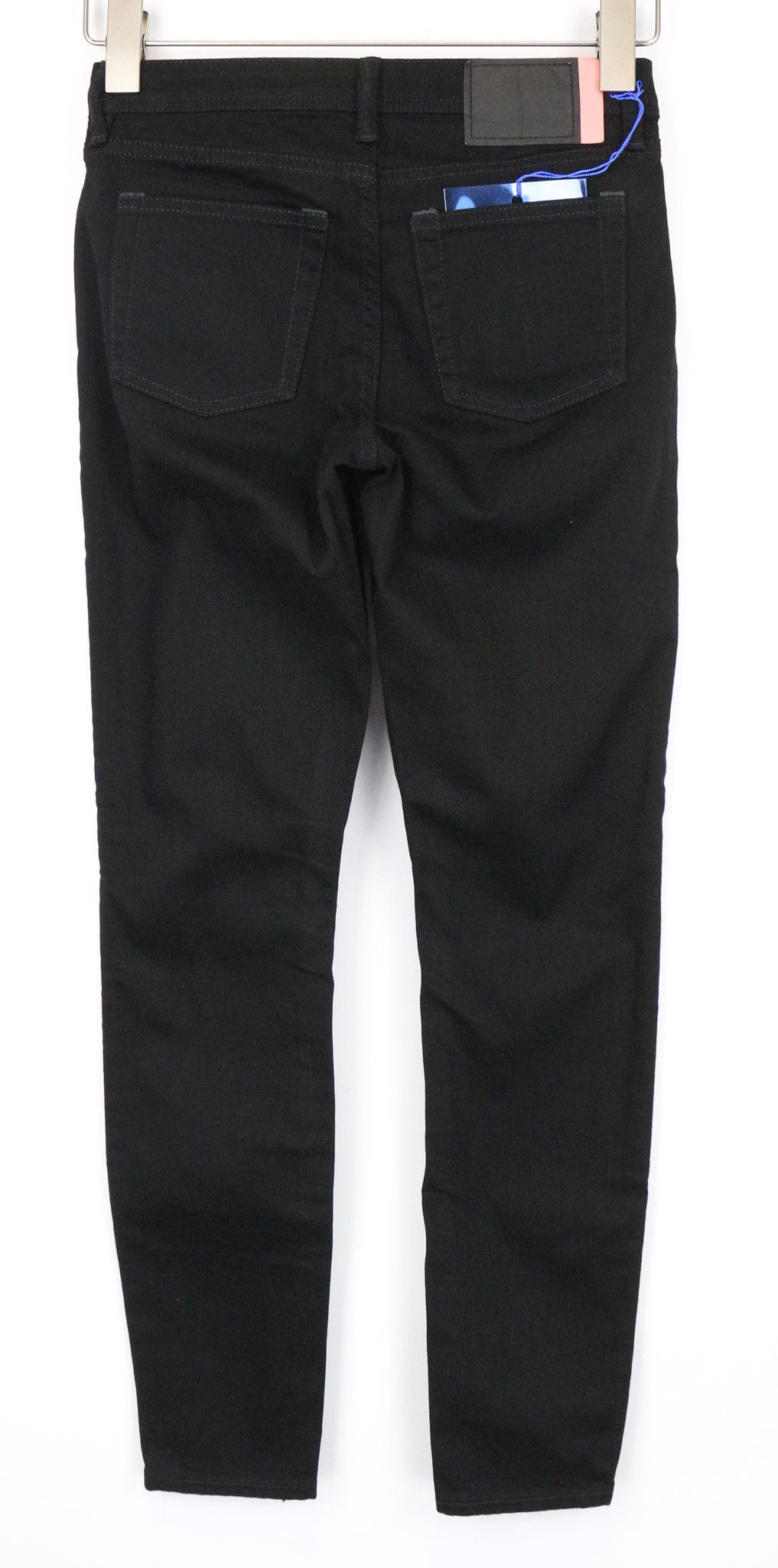 Acne Studios BLA KONST W25/L32 Black Skinny Denim Jeans 74742 Size 25" / US 0 / IT 36 - 2 Thumbnail