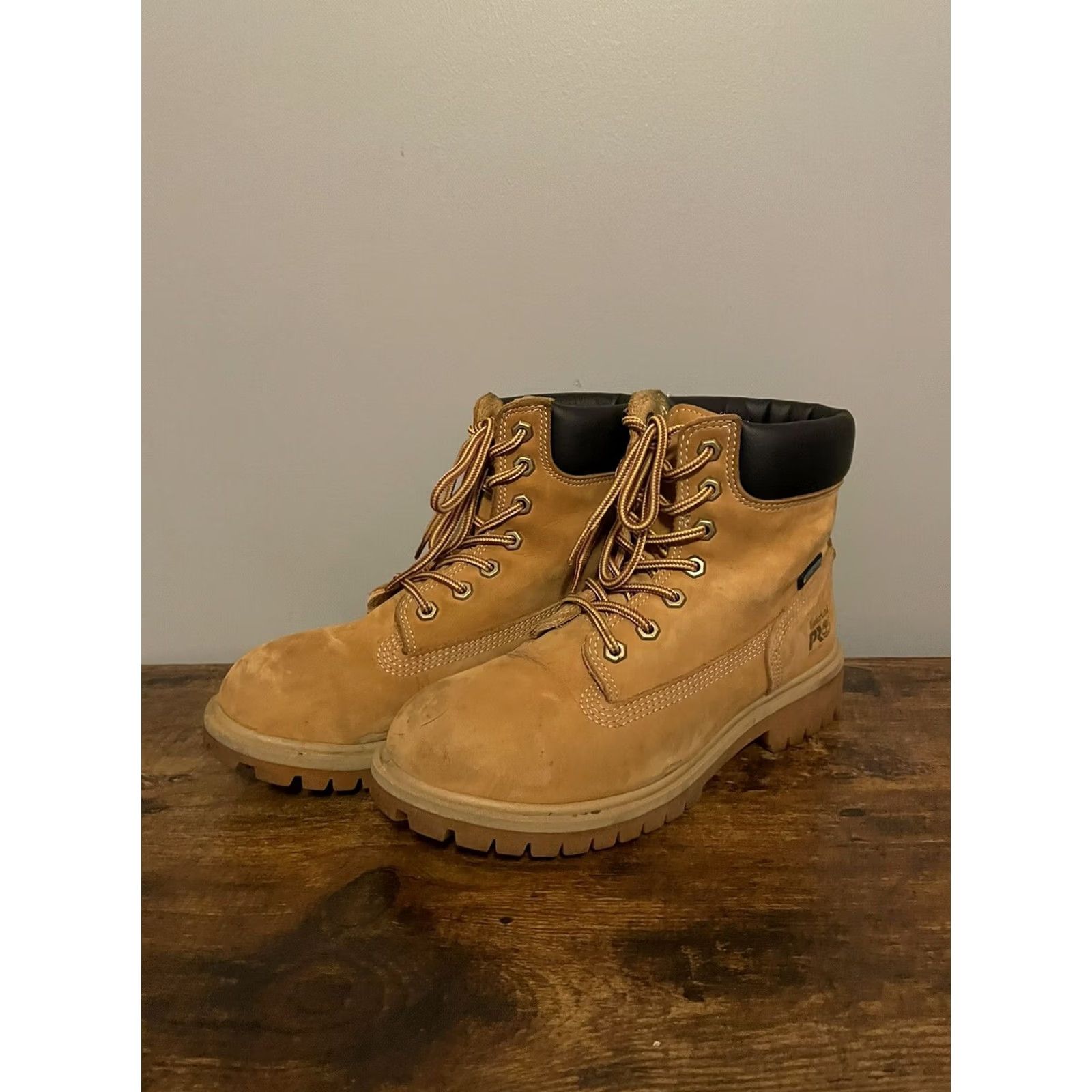Timberland Timberland Pro Sawhorse 6” Comp Toe Wheat Boots Womens Size 7 (S1) - Brown - Combat Size US 5 / IT 35 - 2 Thumbnail