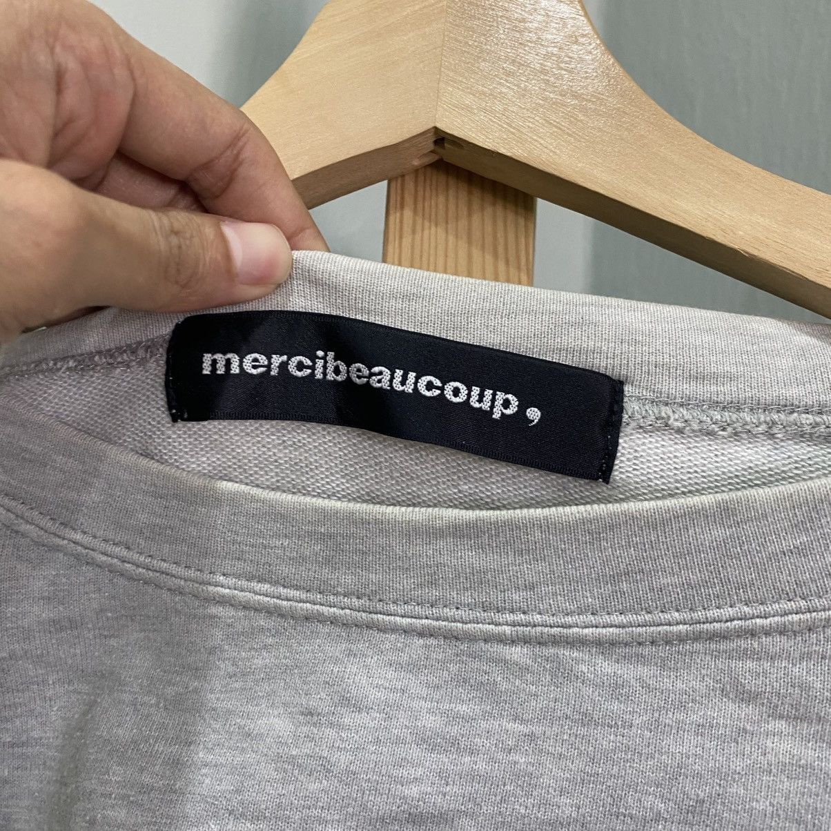 Issey Miyake Mercibeaucoup by Issey Miyake Big Logo Elephant Sweatshirt Size M / US 6-8 / IT 42-44 - 10 Thumbnail