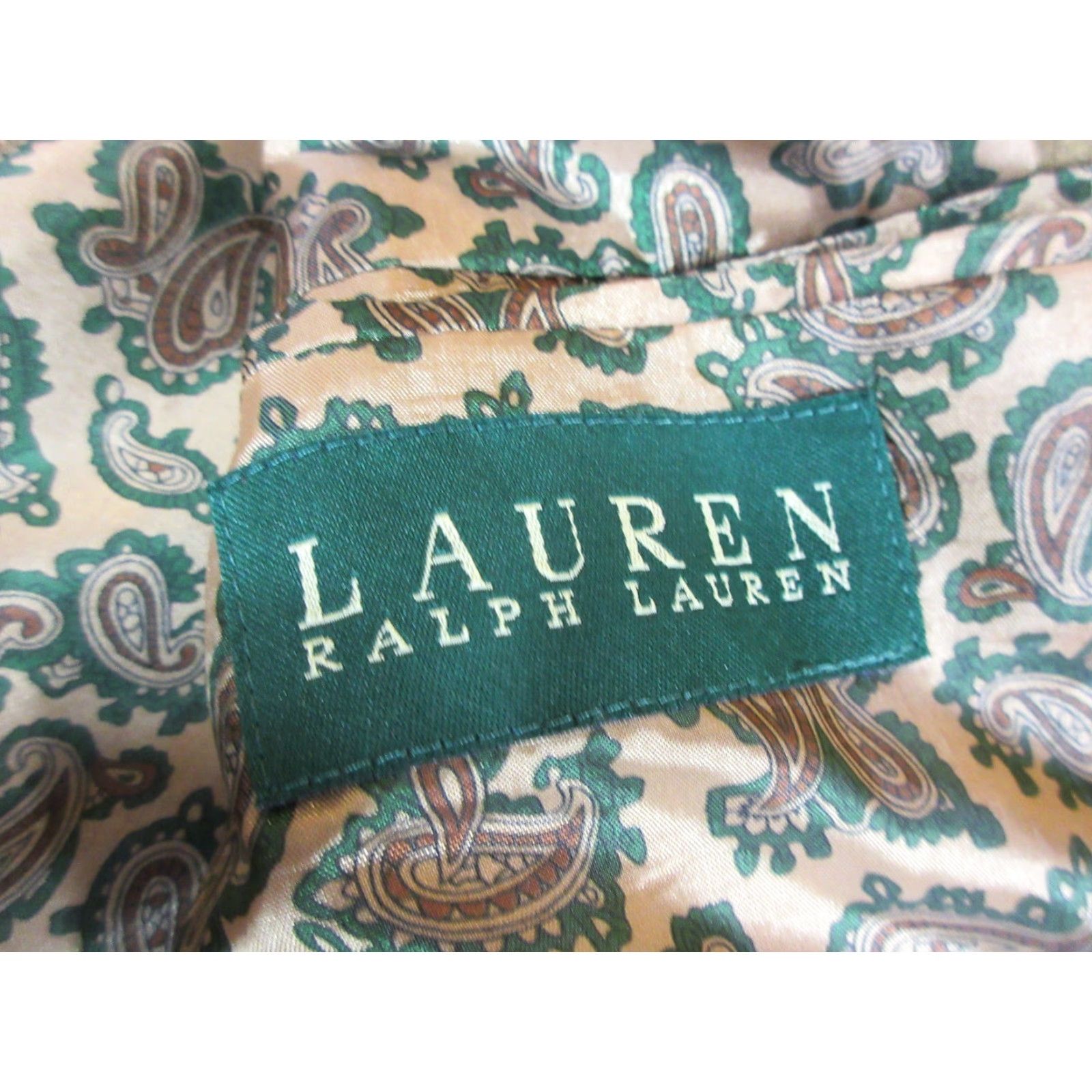 Ralph Lauren Lauren Ralph Lauren Blazer Jacket Mens 48 L Brown Faux Suede Lined Sport Coat Size 48R - 4 Thumbnail