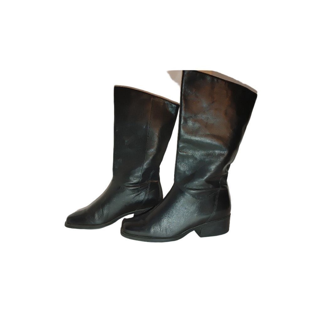 Naturalizer Naturalizer Cuff Leather Boots Size 7.5M Size US 7.5 / IT 37.5 - 4 Thumbnail