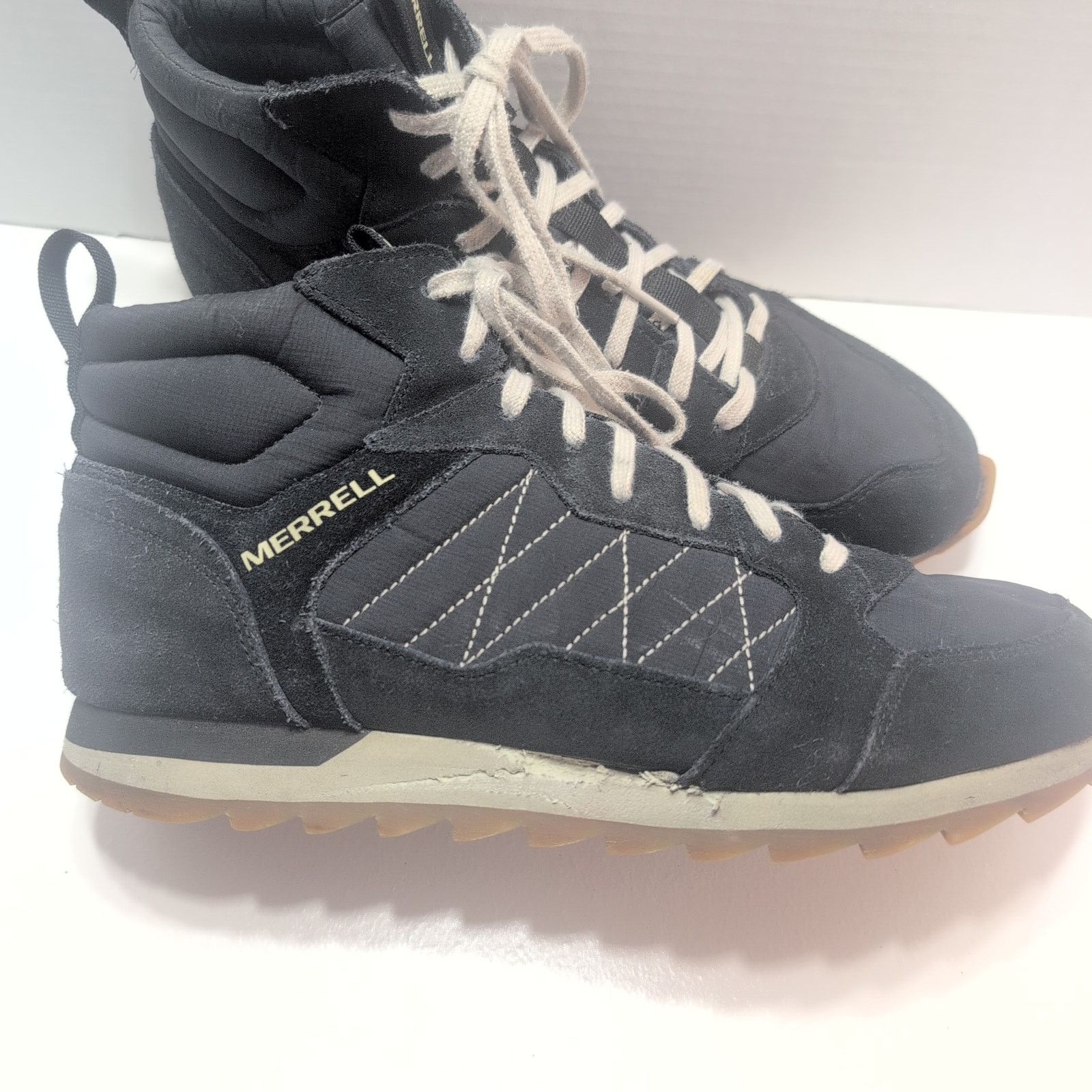 Merrell Merrell Alpine High Top Sneaker Boots Men's 9.5 Navy J16715 Size US 9.5 / EU 42-43 - 2 Thumbnail