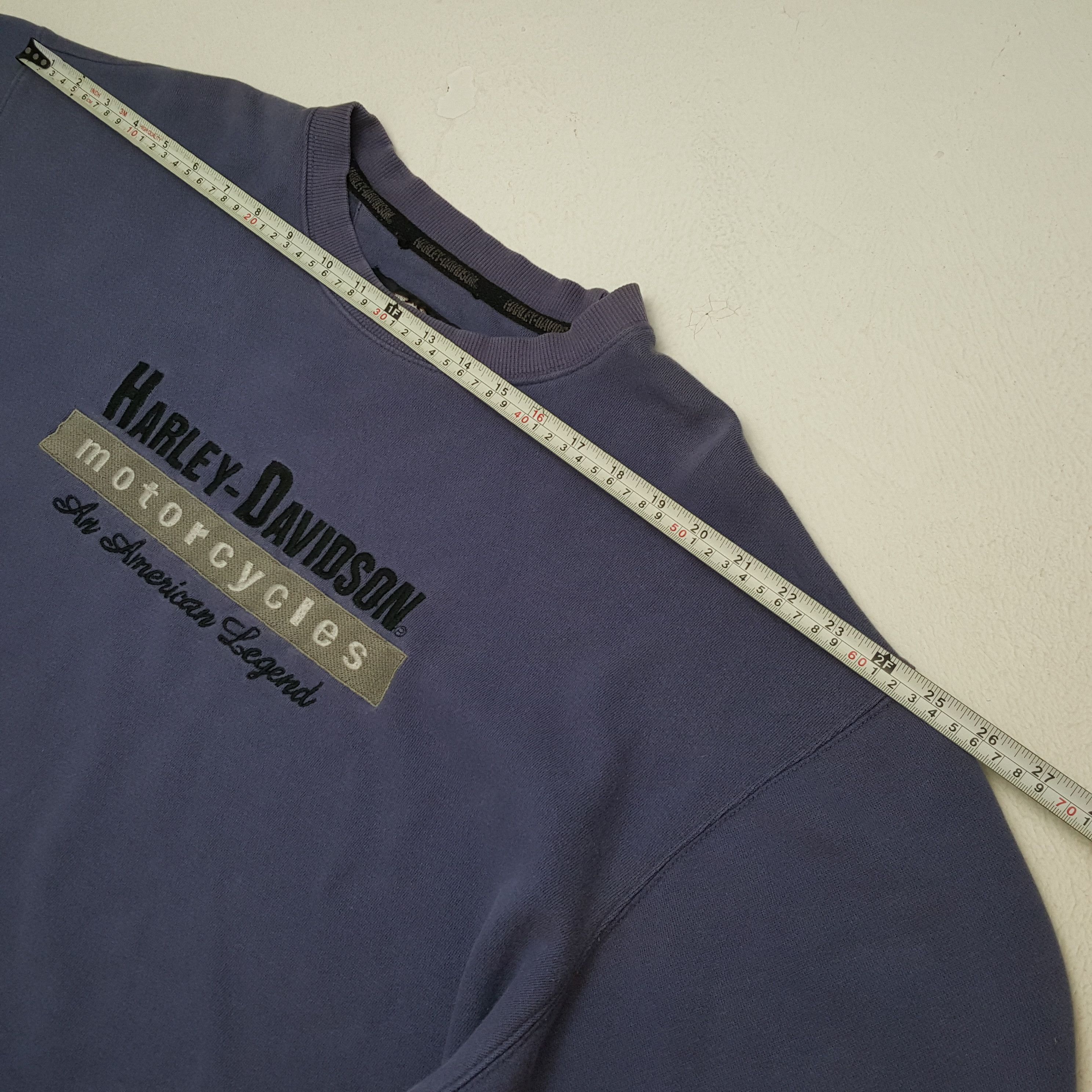 Harley Davidson × Vintage Vintage HARLEY DAVIDSON American Motorcycle Sweatshirts Size US XXL / EU 58 / 5 - 4 Thumbnail