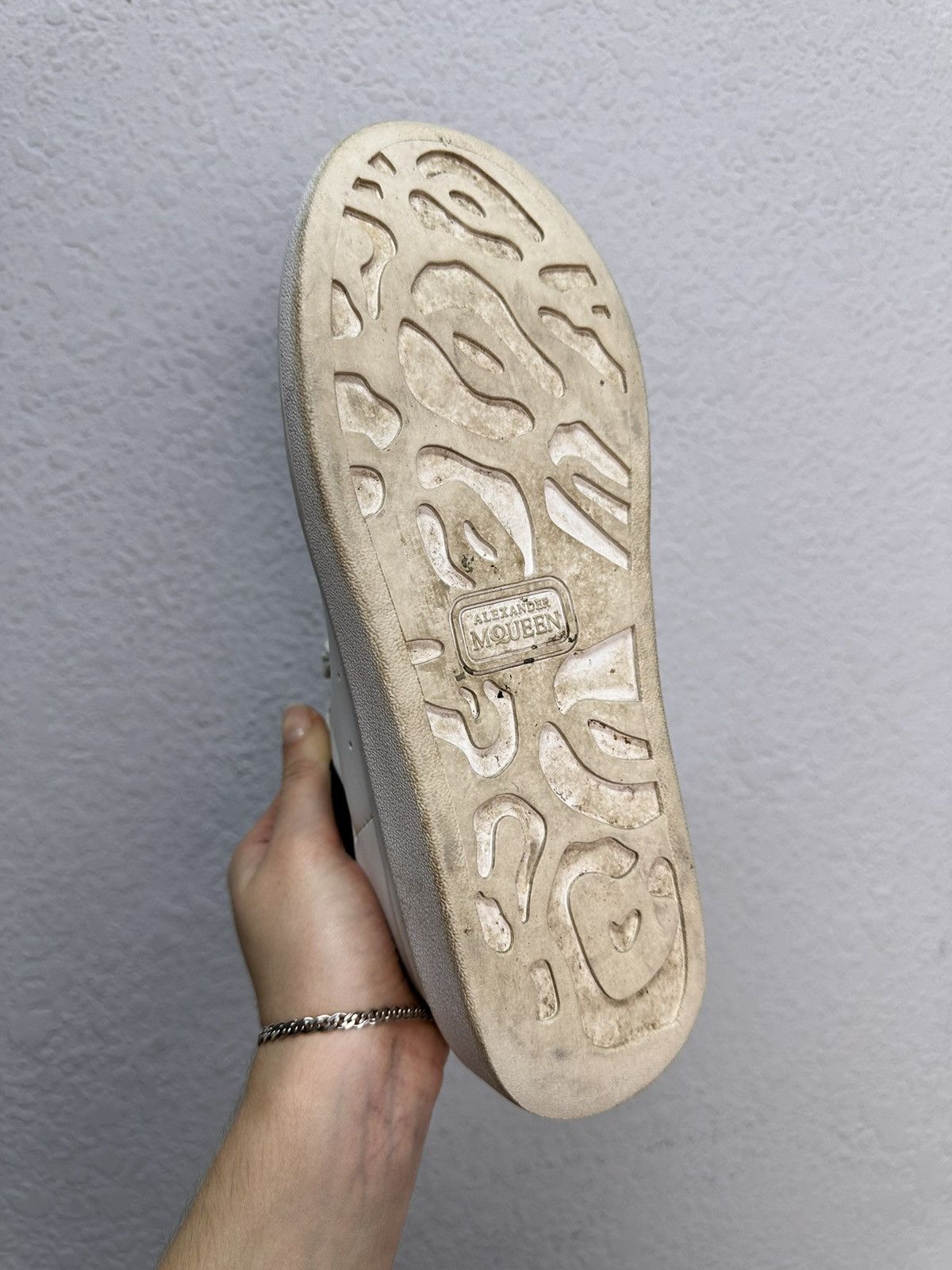 Alexander McQueen Alexander McQueen white oversized sneakers y2k Size US 9 / IT 39 - 11 Thumbnail