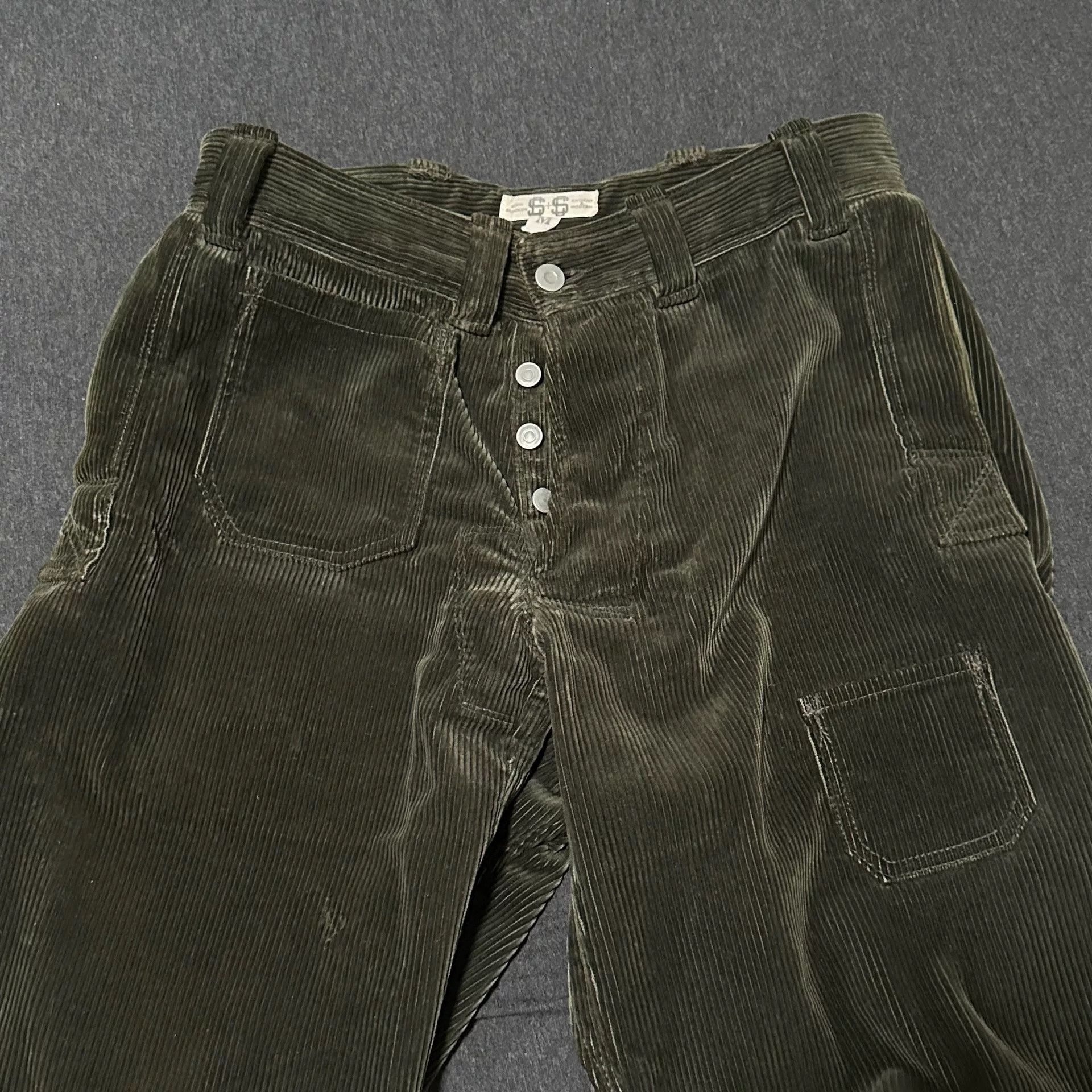 Jelado Jelado John Gluckow Corduroy Painter Trousers Size US 26 / EU 42 - 3 Thumbnail