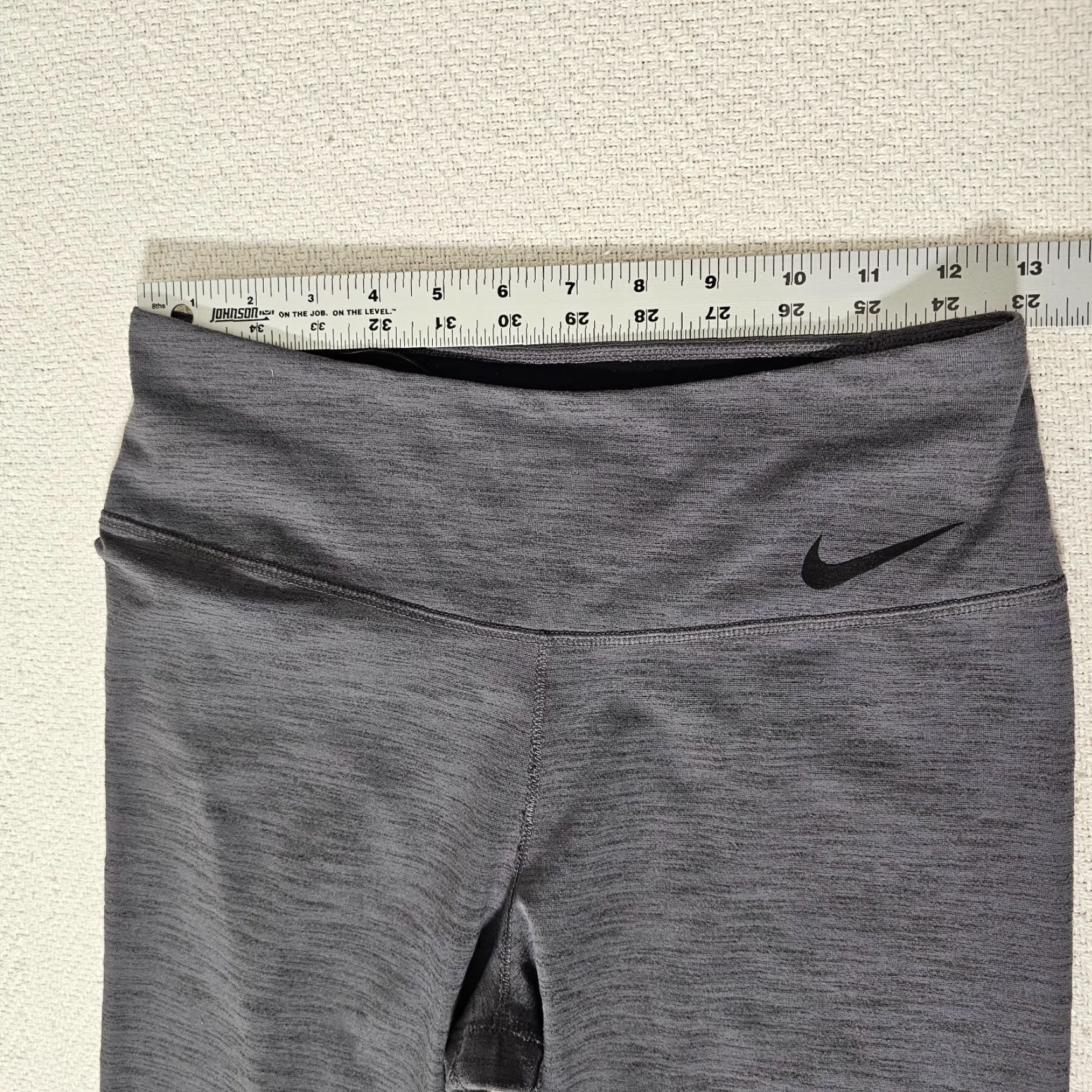 Nike Nike Dri-FIT Pants Jogger Women M Gray Activewear running yoga tights Size 32" / US 10 / IT 46 - 4 Thumbnail