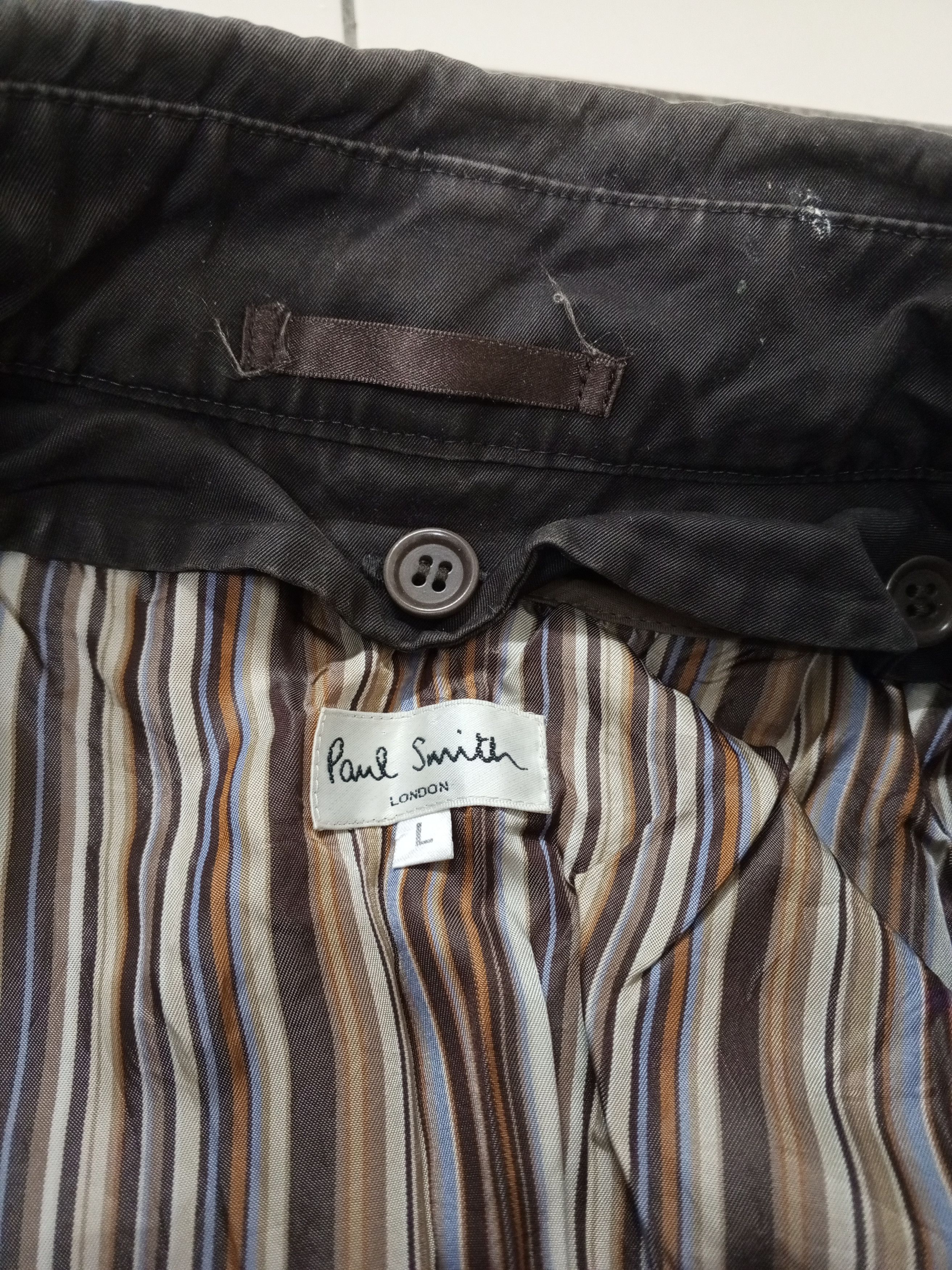 Paul Smith × Vintage Vintage Paul Smith London Parkas Long Jacket Size US L / EU 52-54 / 3 - 4 Thumbnail
