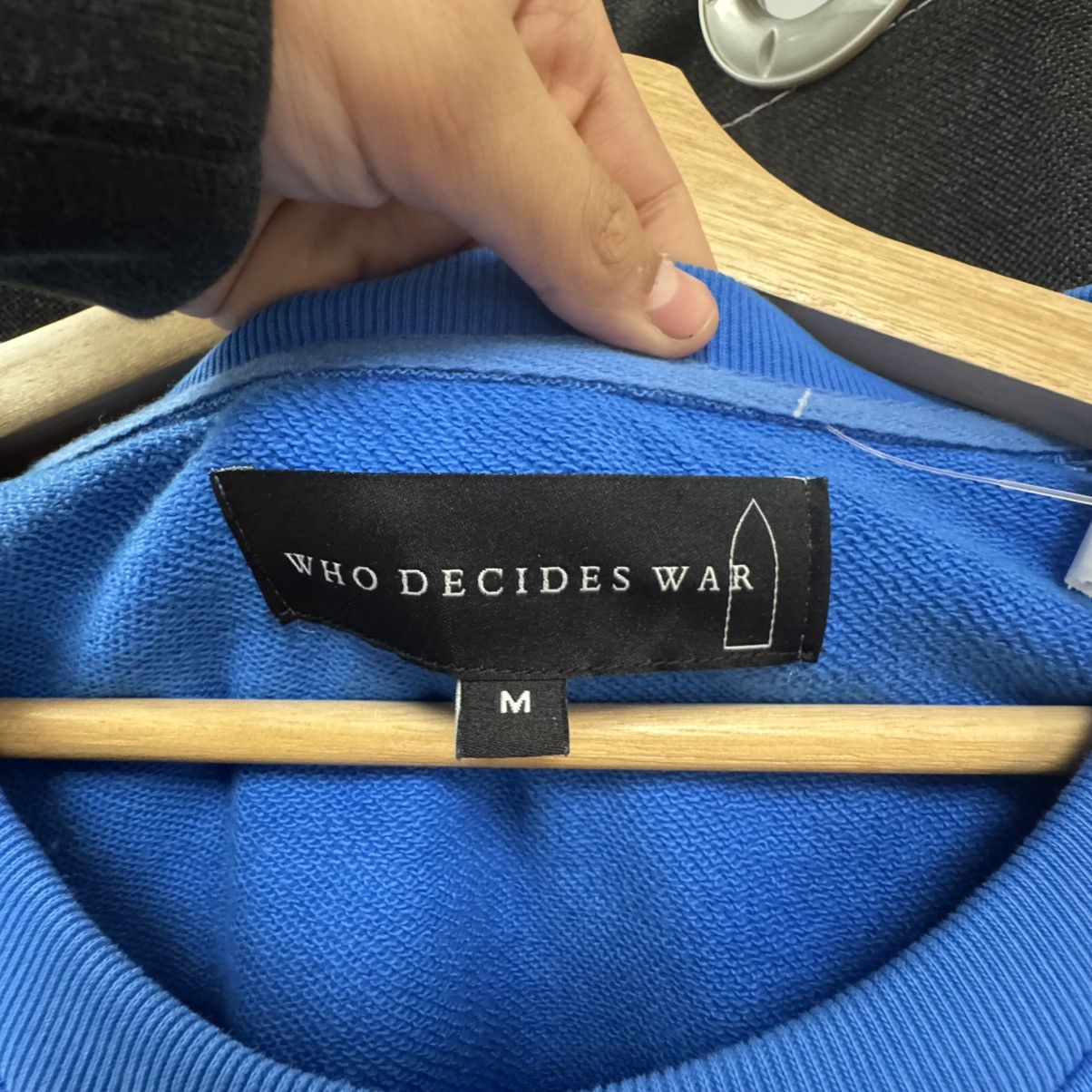 Who Decides War Who Decides War Underwater Sandy Lane Pullover Crewneck Blue Size US M / EU 48-50 / 2 - 2 Thumbnail